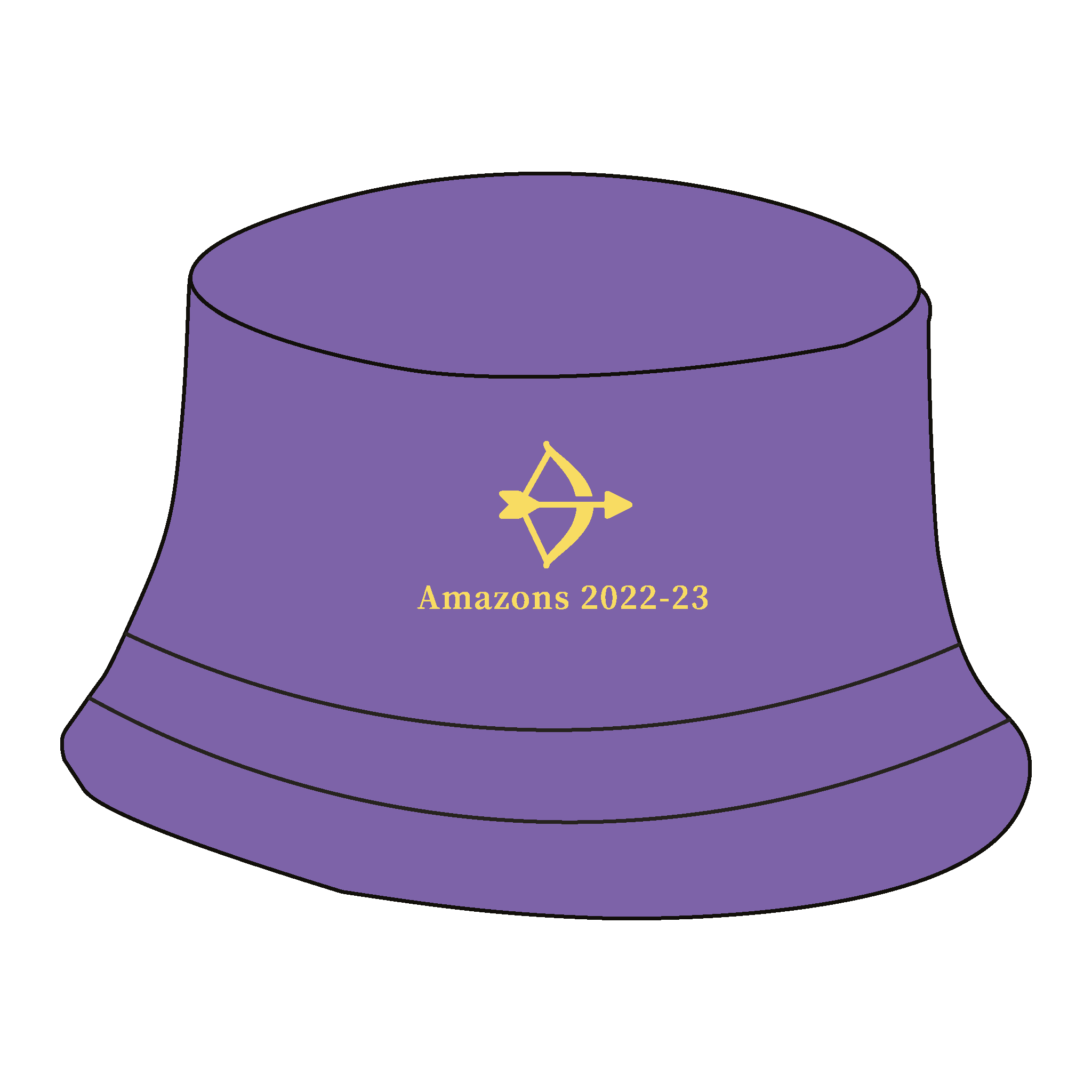 Jesus College Amazons Bucket Hat