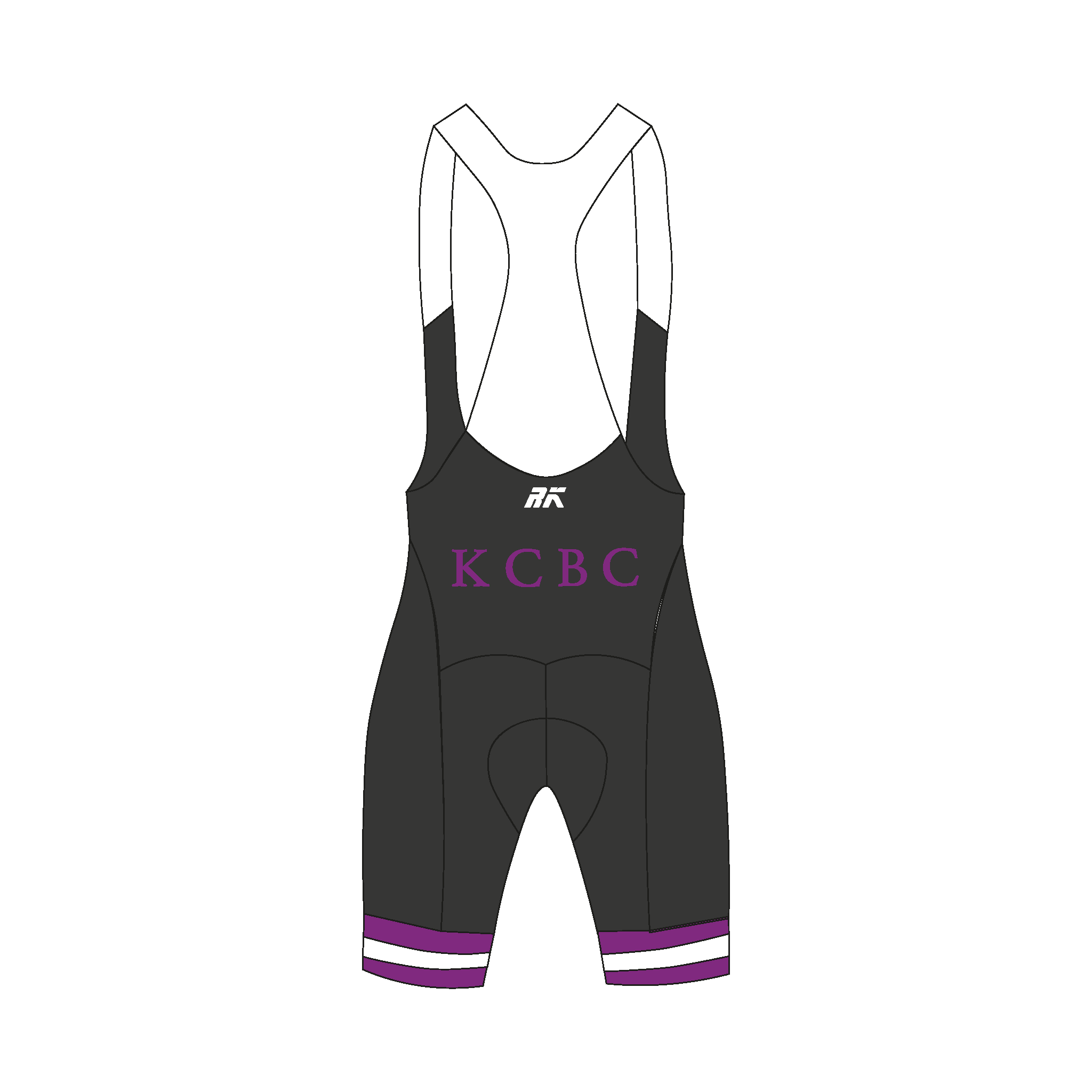 King's College BC Cycling Bib Shorts
