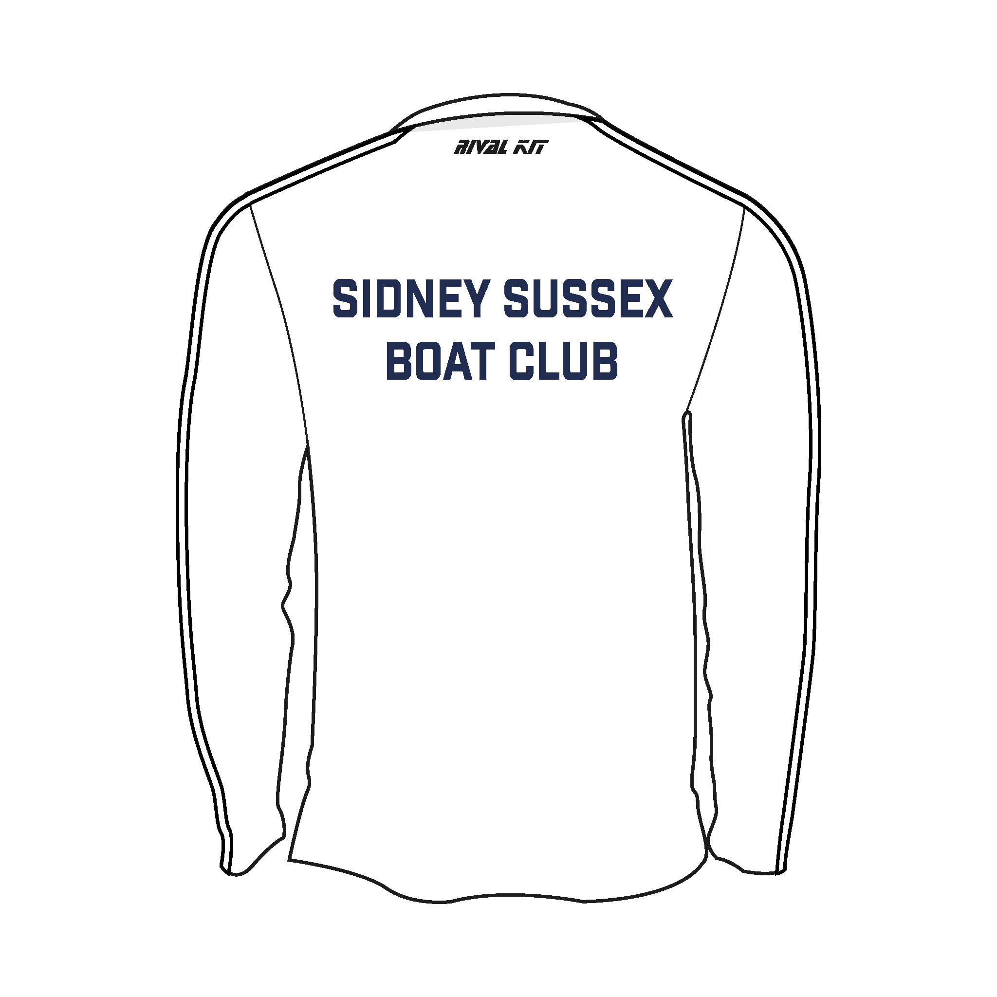 Sidney Sussex College BC Bespoke Long Sleeve Gym T-Shirt