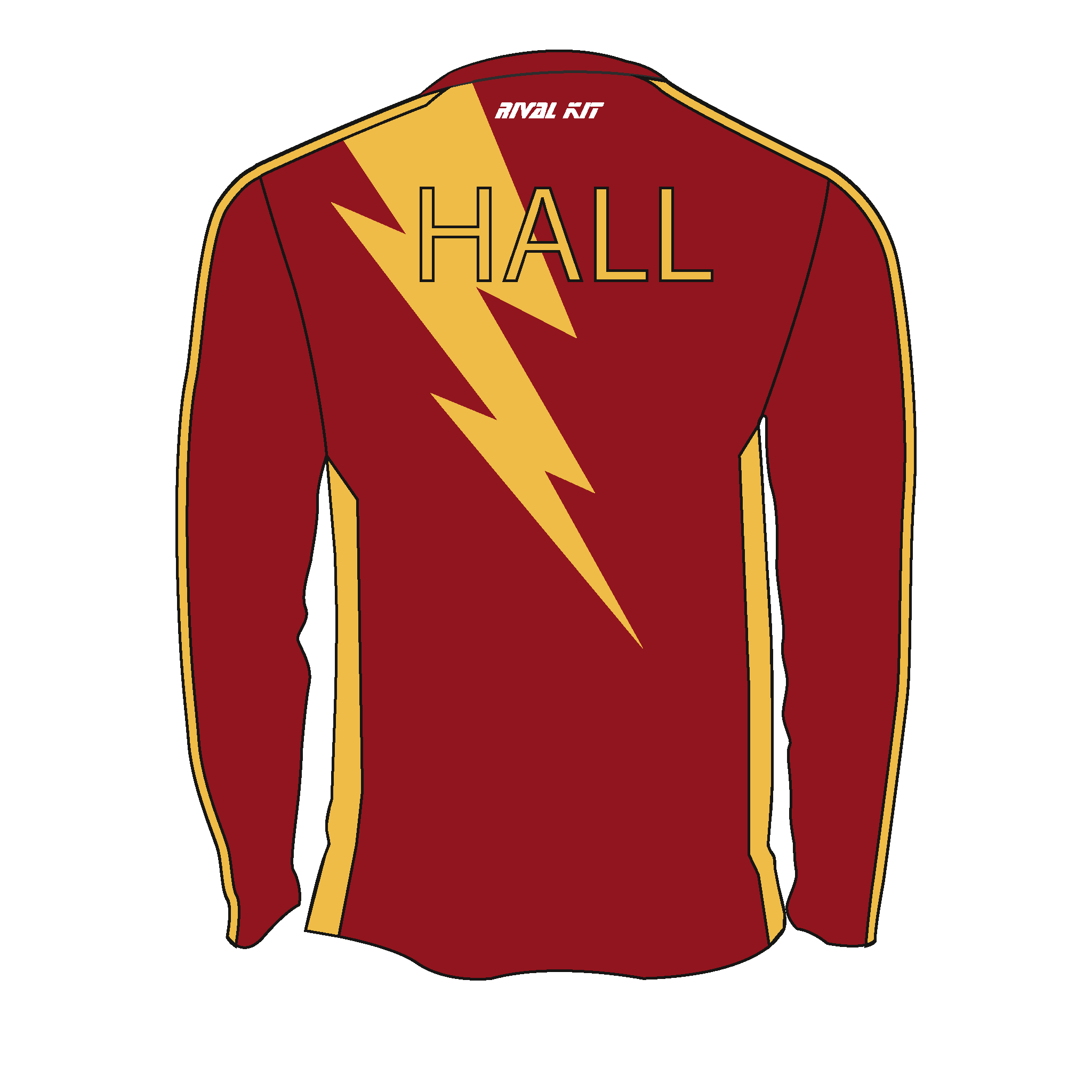 St Edmund Hall BC Bespoke Long Sleeve Gym T-Shirt