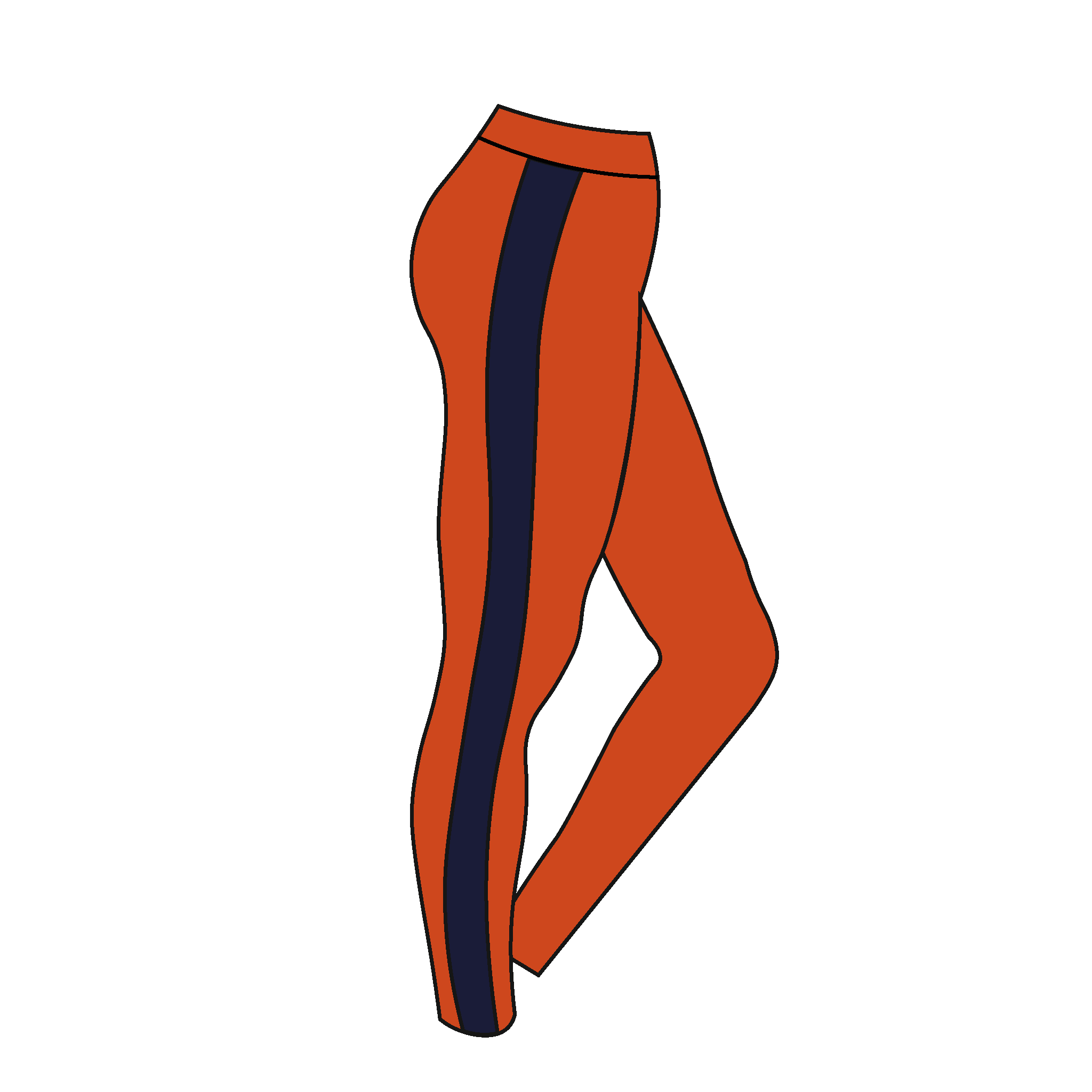 Lea R.C Orange Leggings