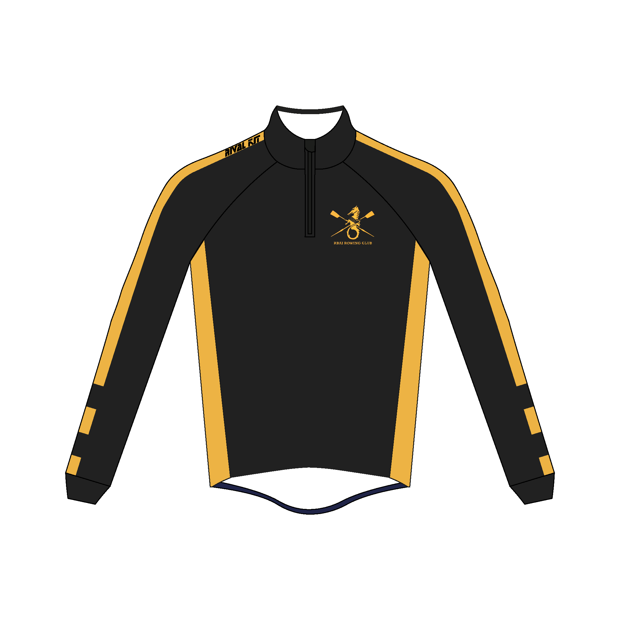 RBAI Rowing Club Thermal Splash Jacket