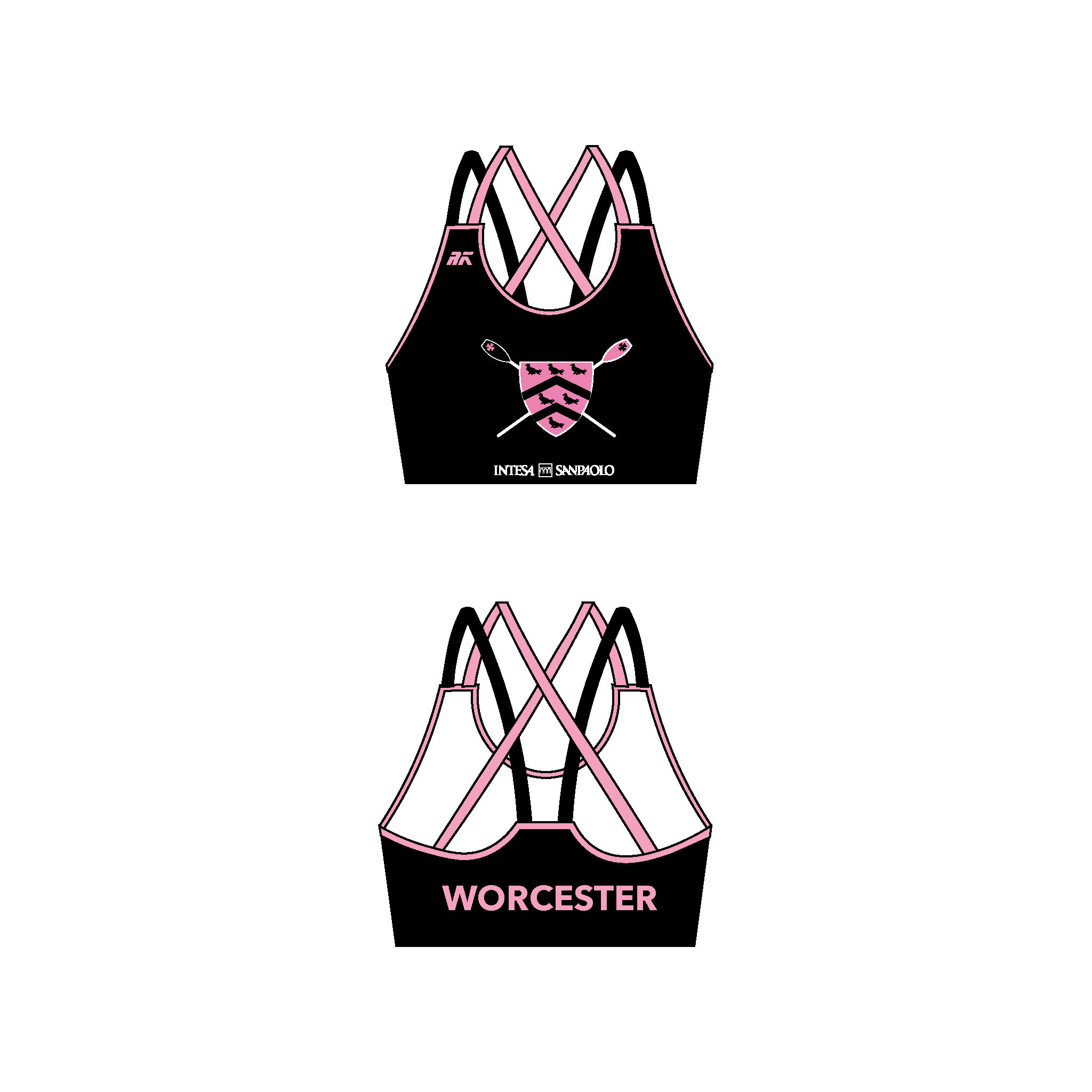 Worcester College BC Sponsored Sports Bra