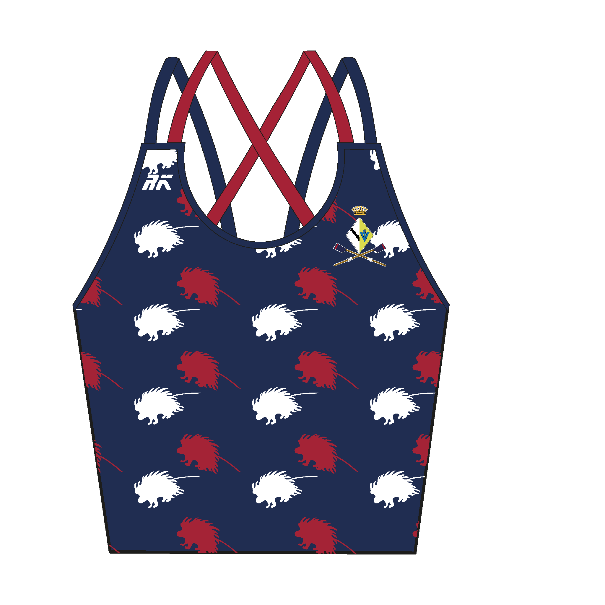 Sidney Sussex College BC Racing Vests