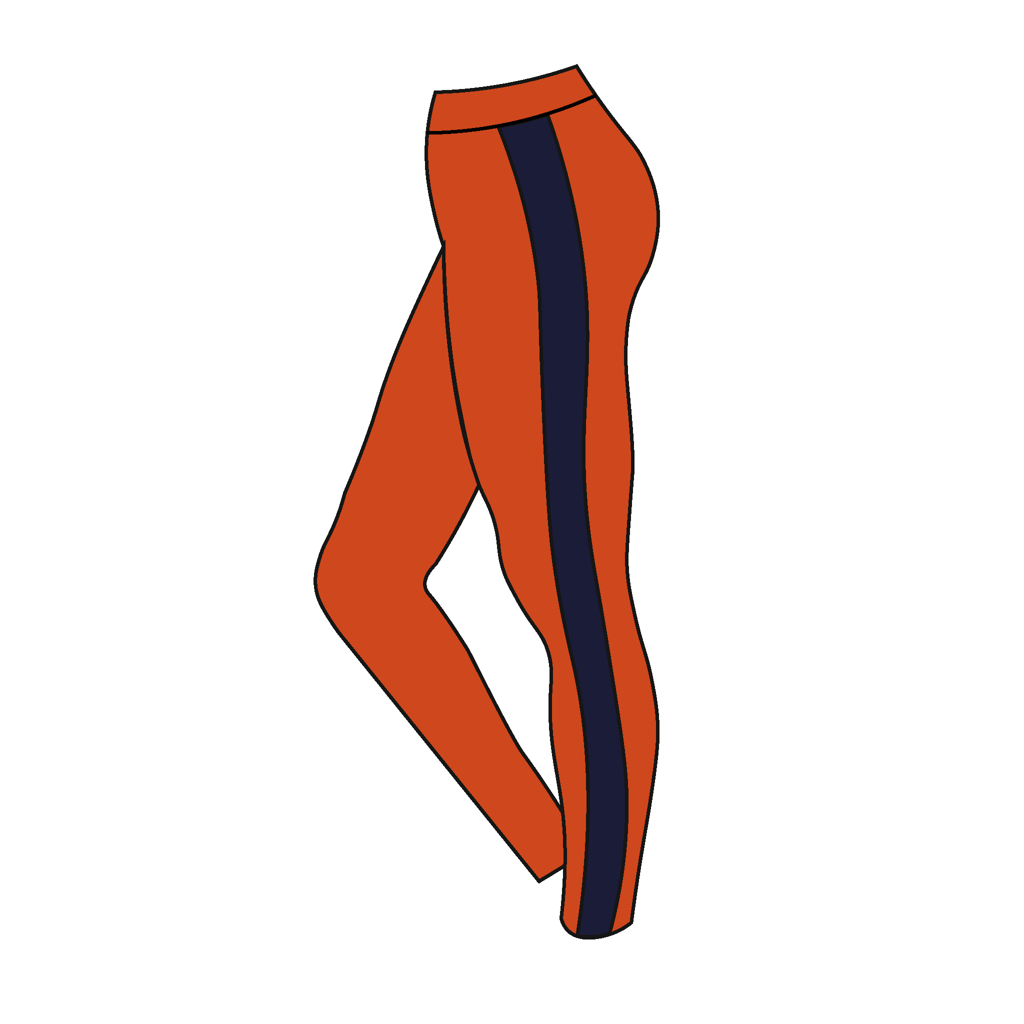 Lea R.C Orange Leggings