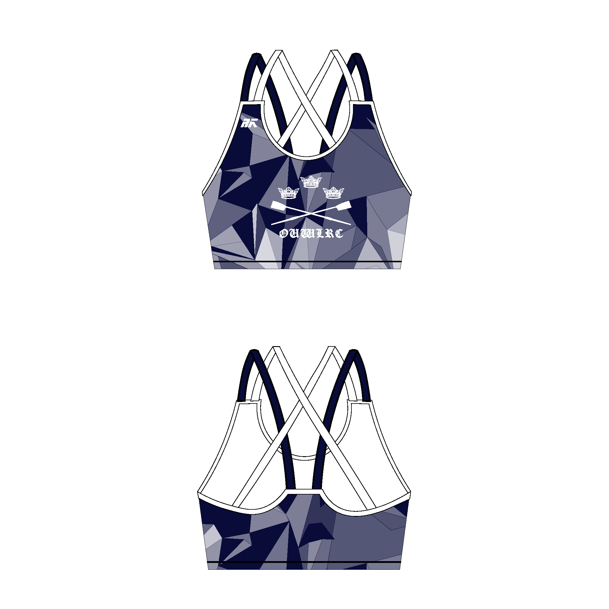 OUWLRC Strappy Sports Bra