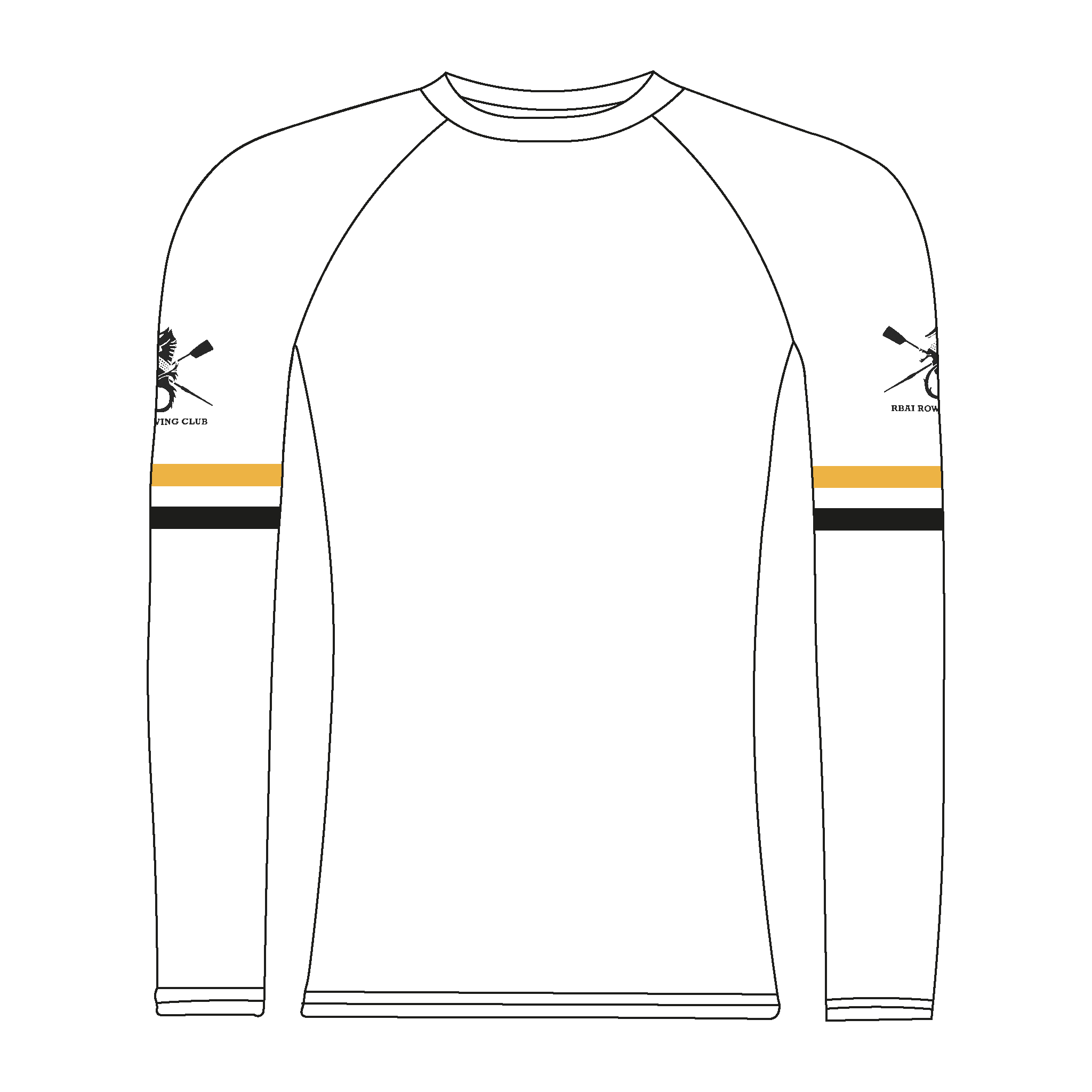 Copy of RBAI Rowing Club Long Sleeve Baselayer