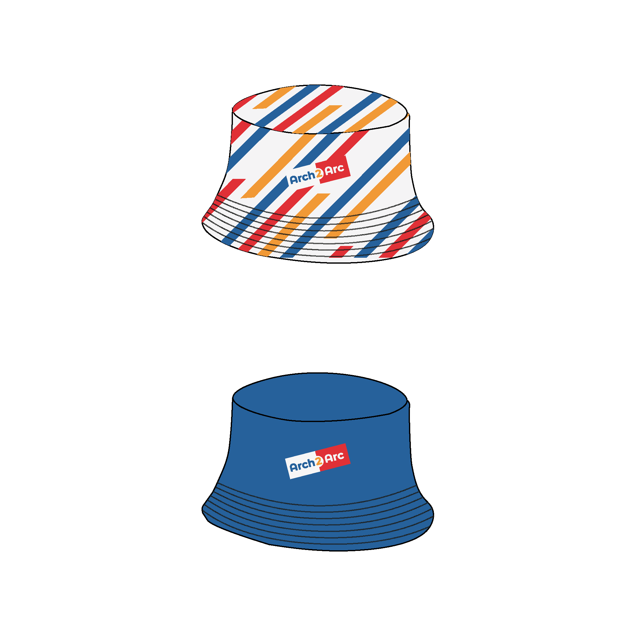 Arch 2 Arc Reversible Bucket Hat