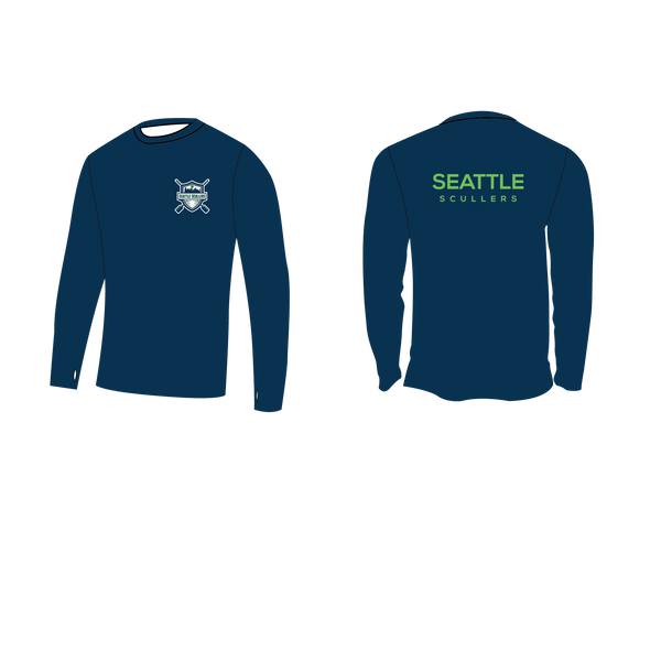 SEATTLE SCULLERS 201 Long Sleeve Gym T-Shirt