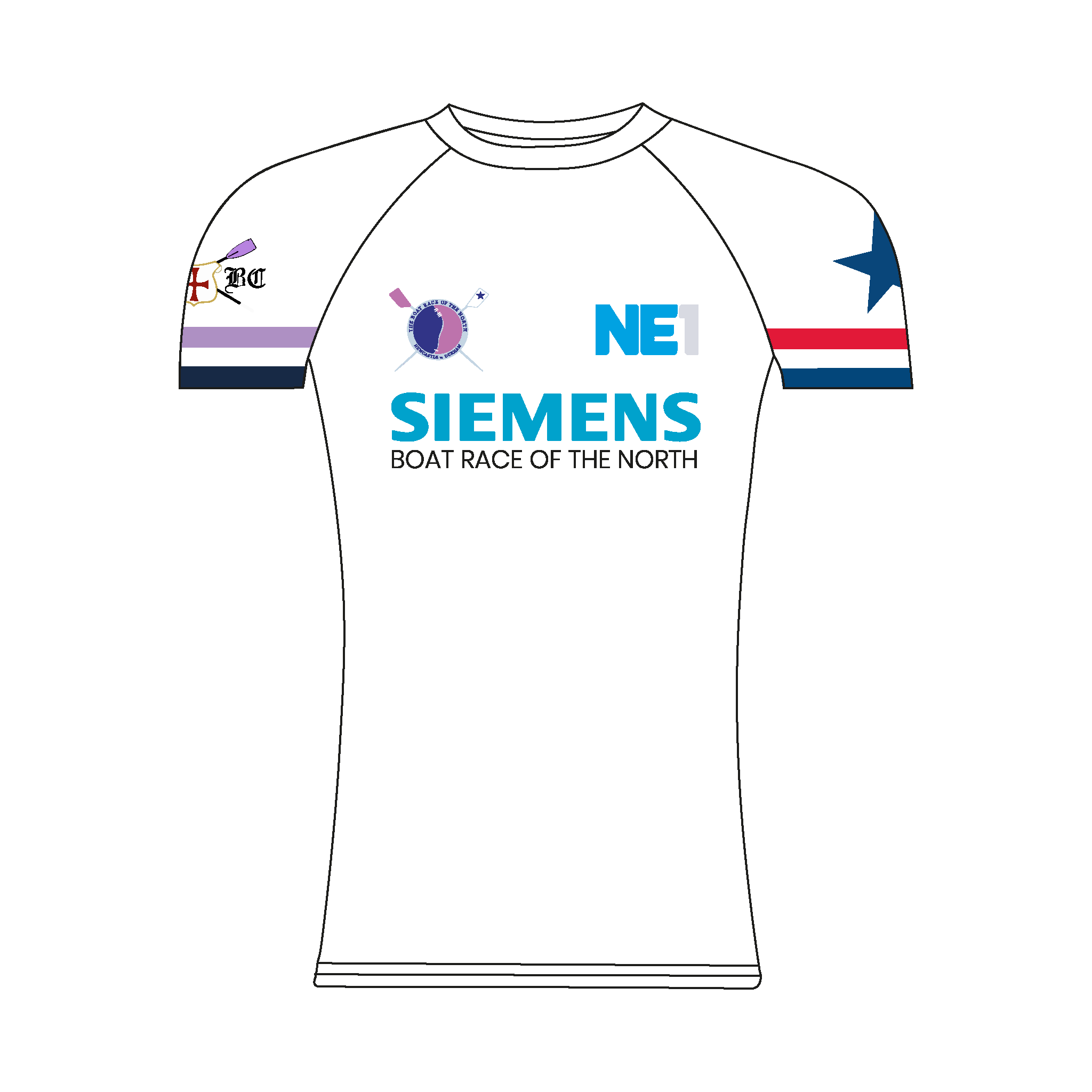 Boat Race of the North Short Sleeve Base-Layer