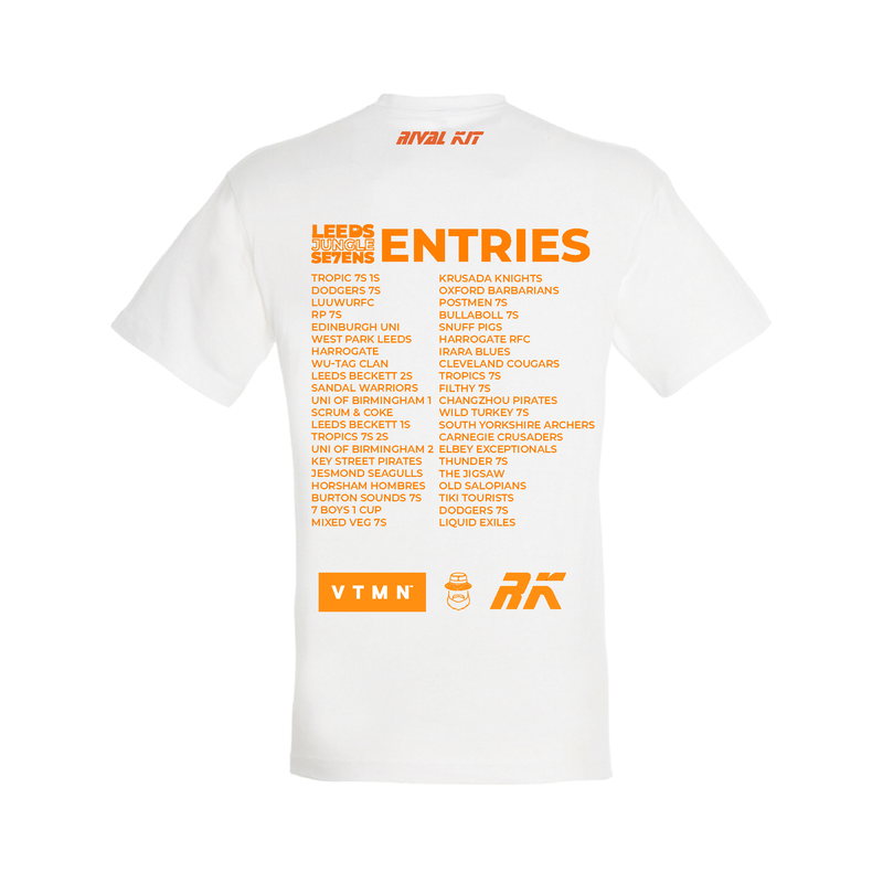 Leeds Jungle 7s Event T-Shirt White