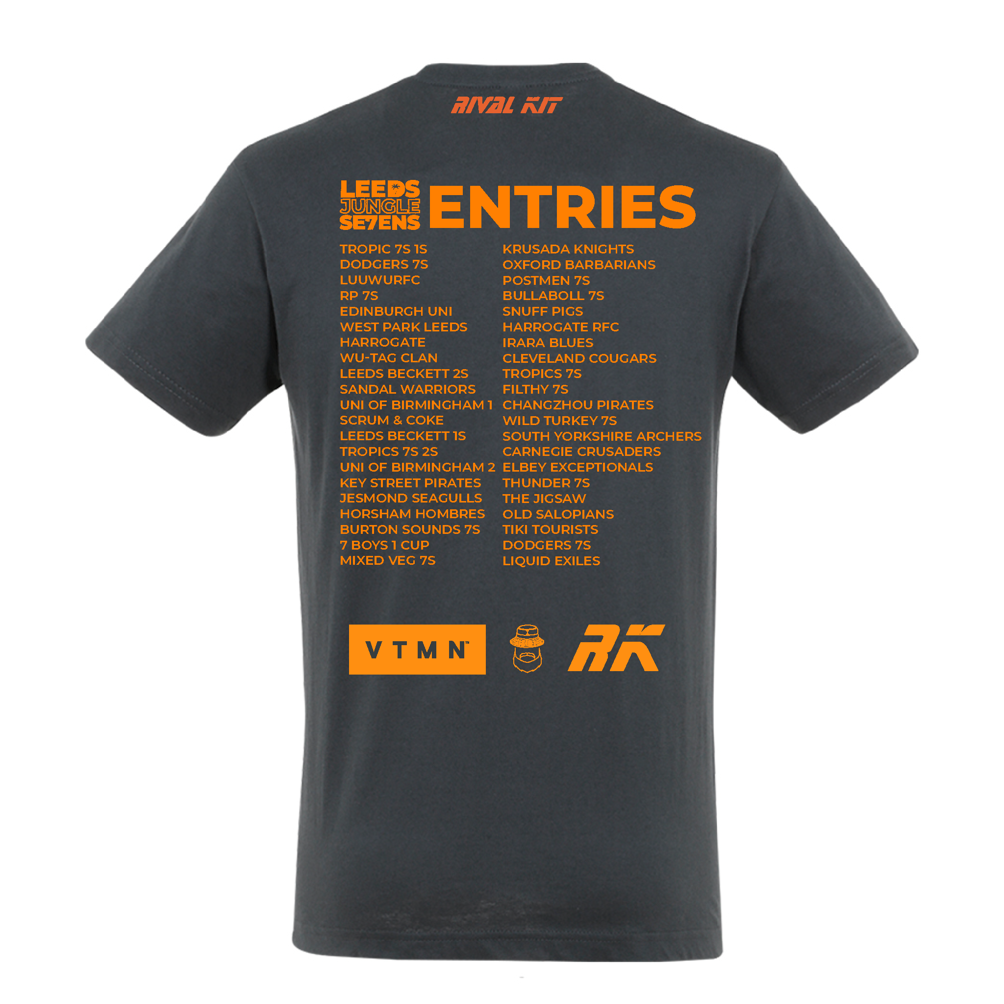 Leeds Jungle 7s Event T-Shirt Grey