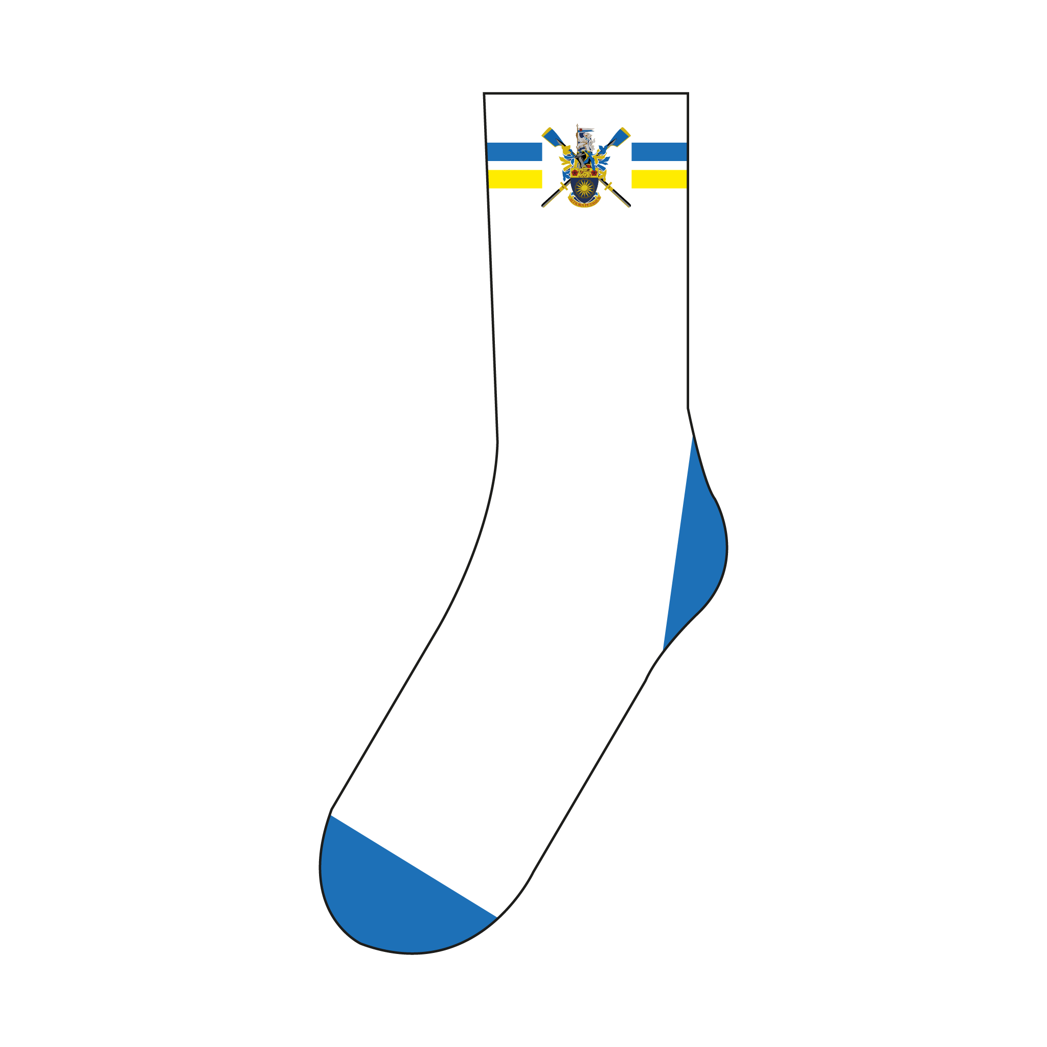 Salford University Boat Club Socks