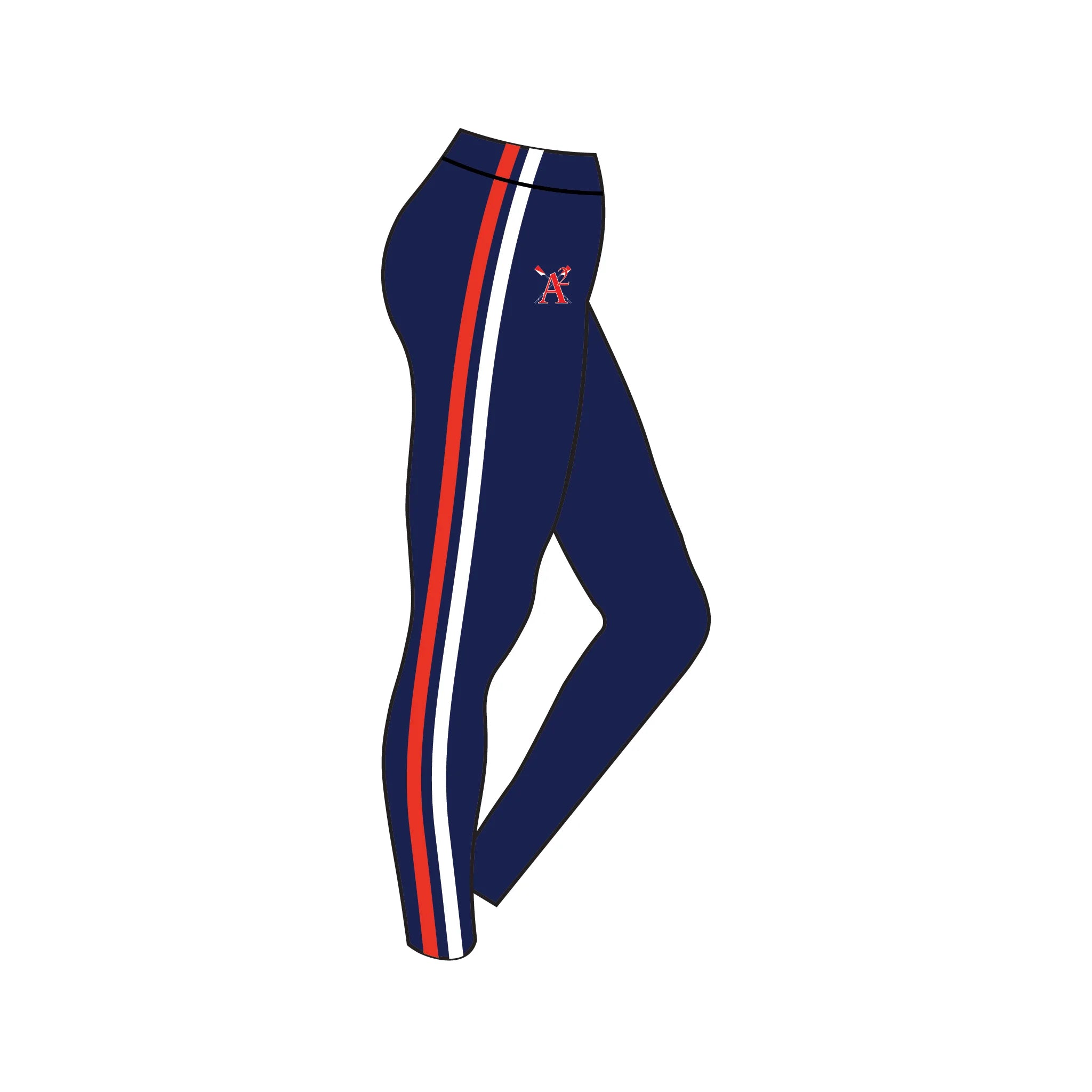 Ann Arbor Rowing Club Leggings 2