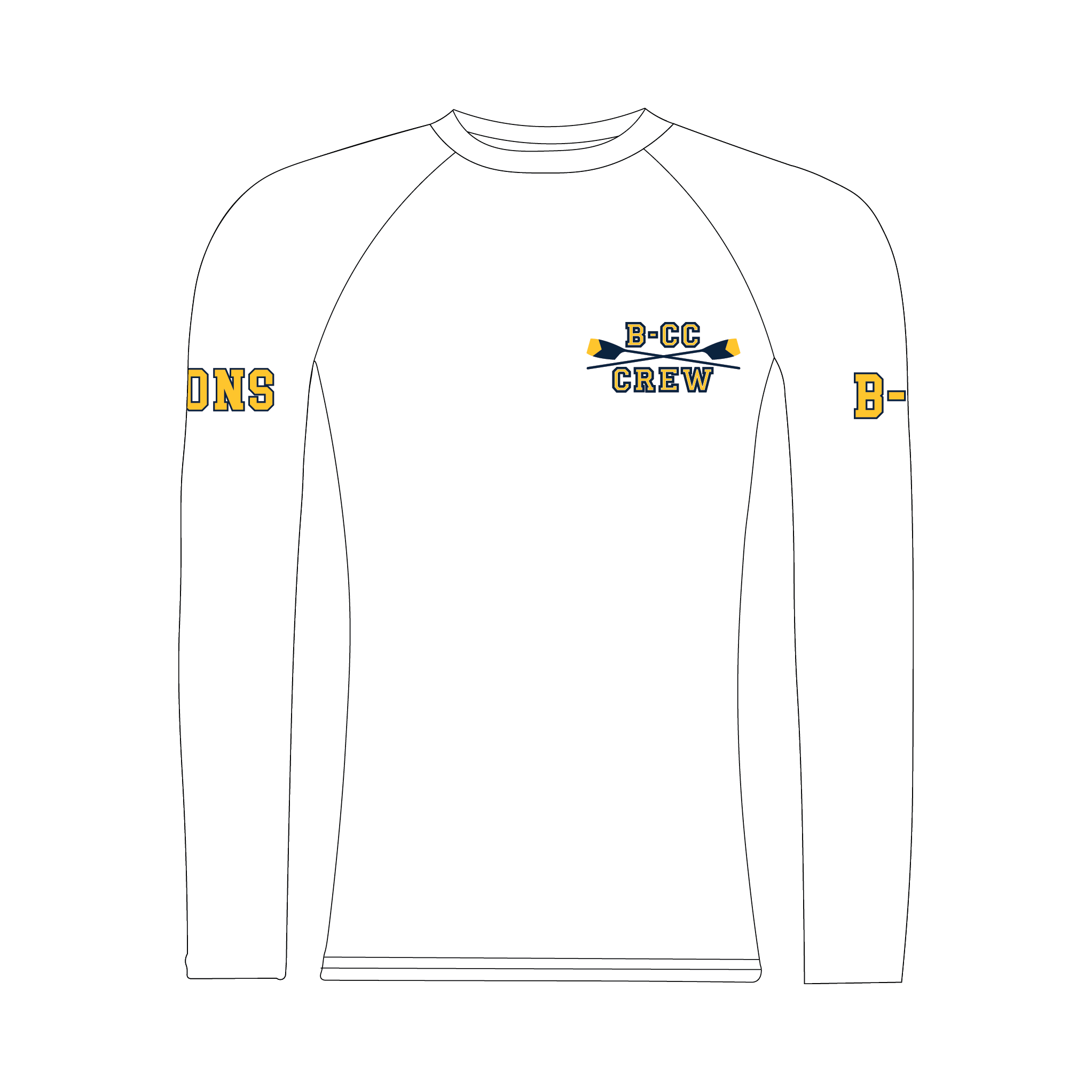 B-CC Crew Long Sleeve Base Layer 1