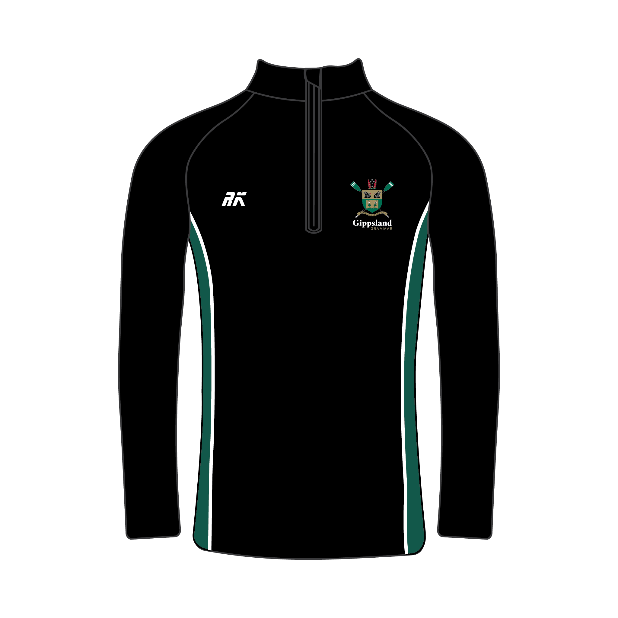 Gippsland Grammar  Rowing Bespoke Q-Zip
