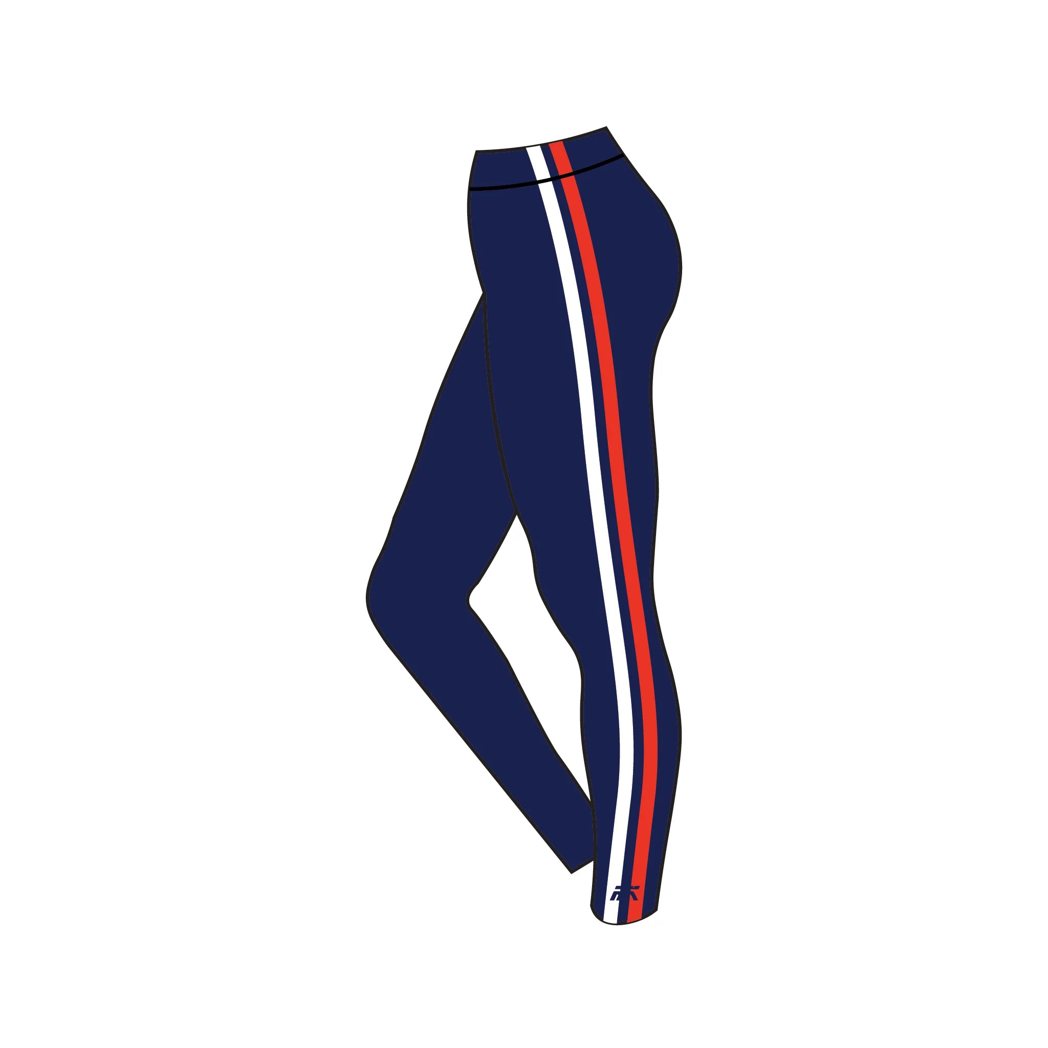 Ann Arbor Rowing Club Leggings 2