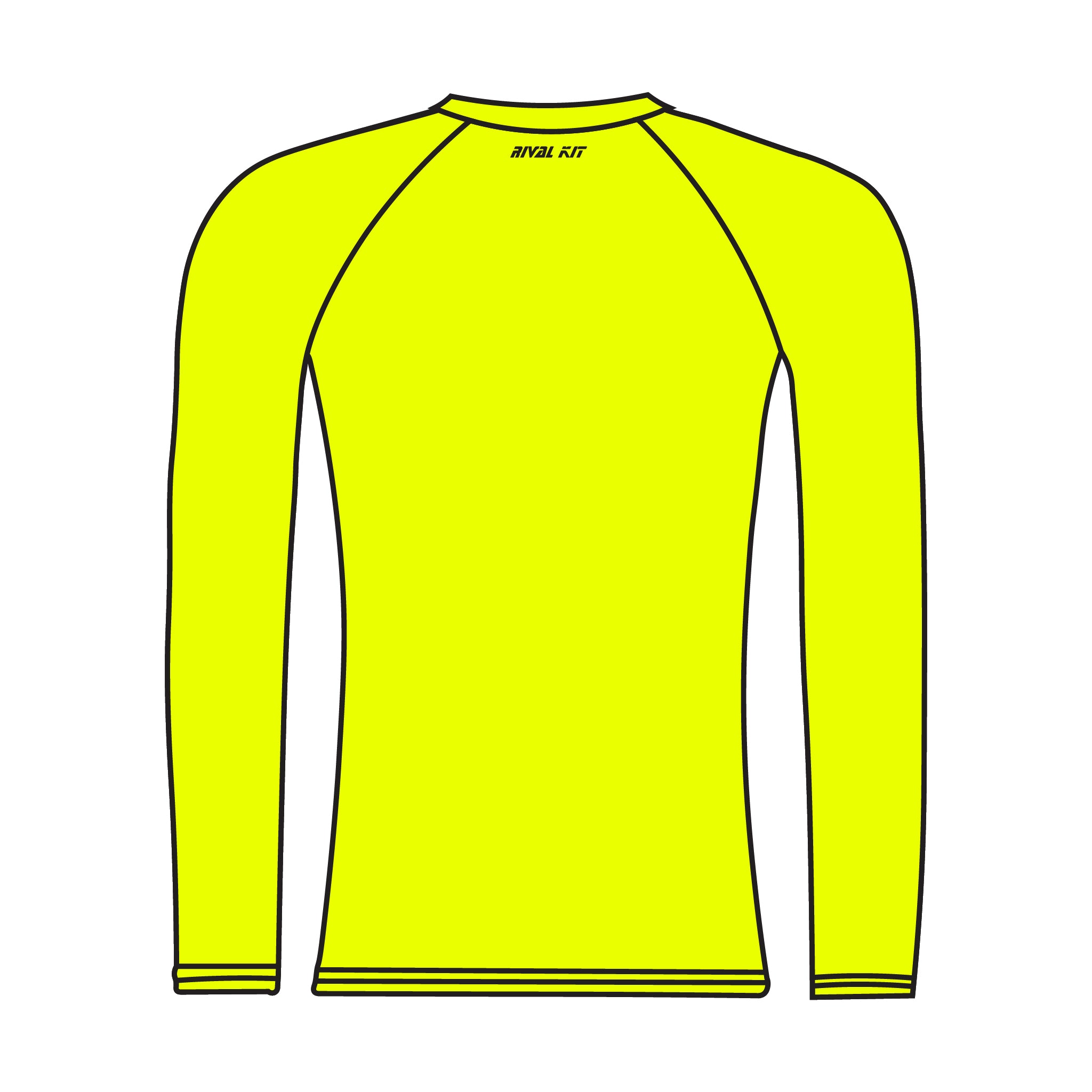 Long Lake Rowing Crew Hi-Vis Long Sleeve Base Layer