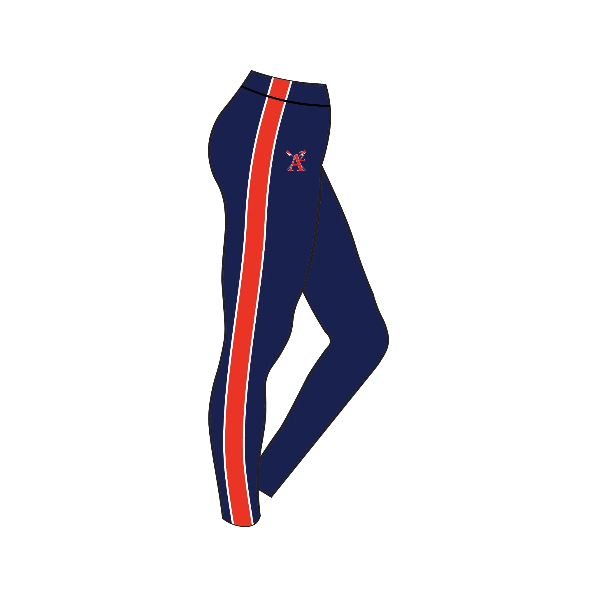 Ann Arbor Rowing Club Leggings 1