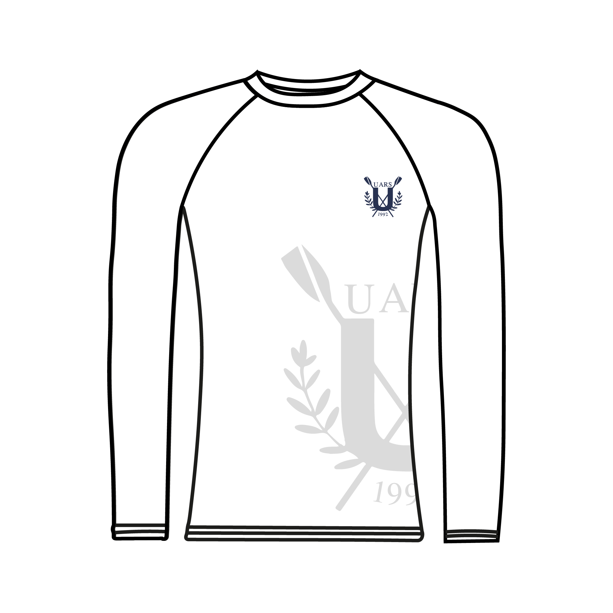 Uppsala Akademiska Roddars?llskap Long Sleeve Base Layer