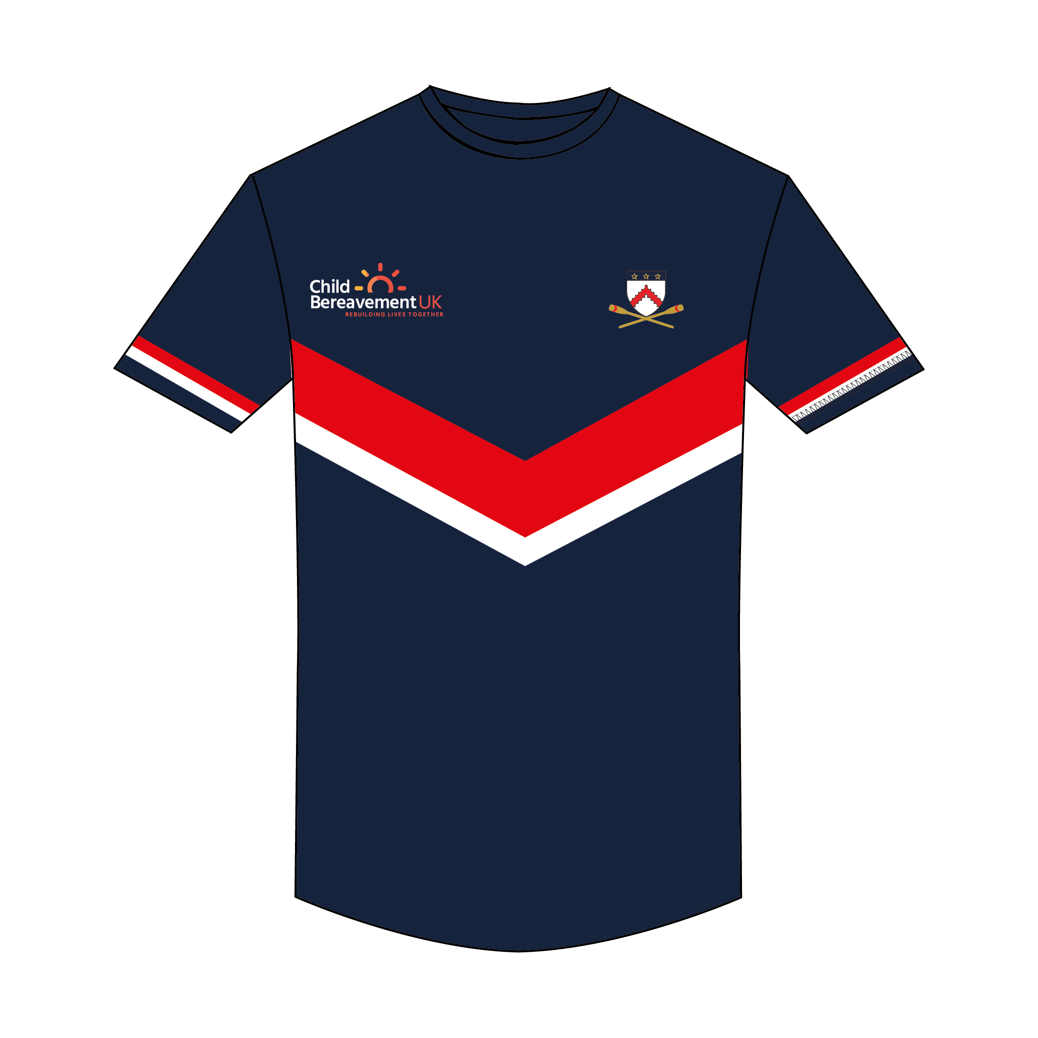 Keble College Oxford Boat Club Short sleeve Gym T-shirt