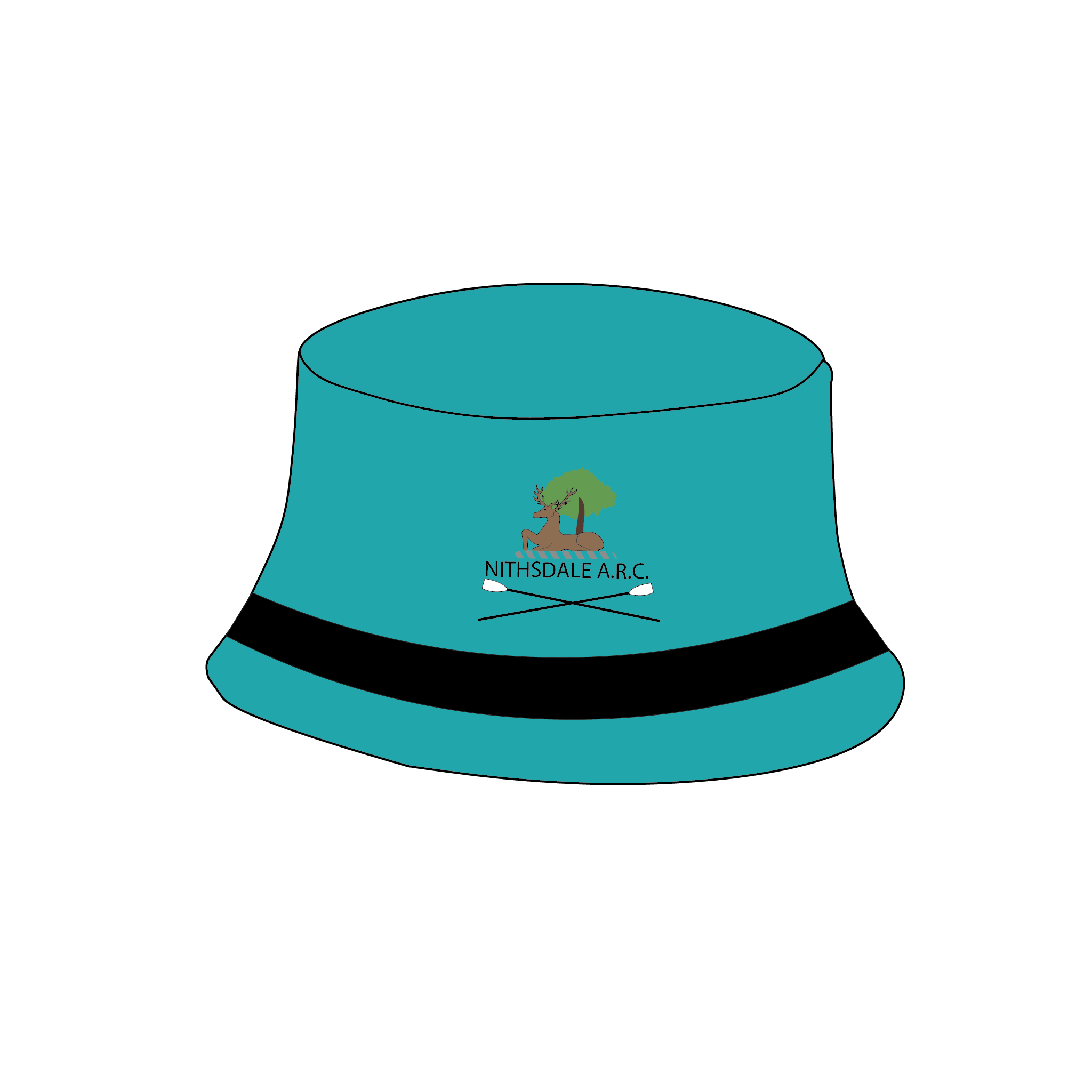 Nithsdale Amateuer Rowing Club Reversible Bucket Hat