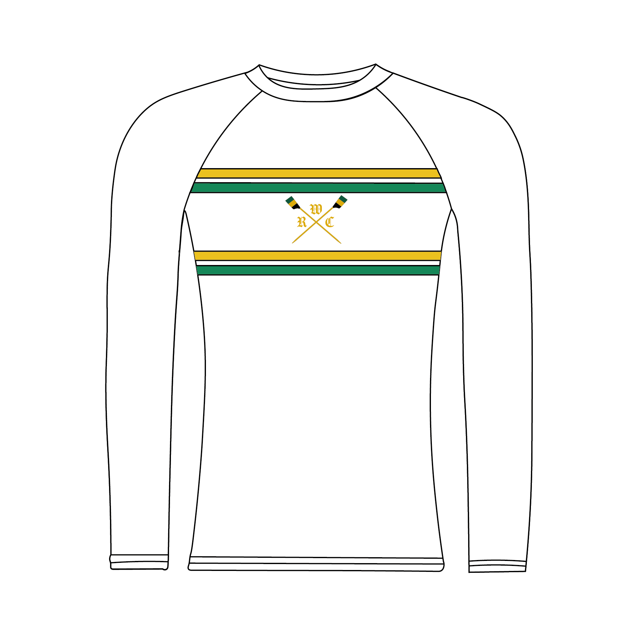 Walbrook RC White Training Long Sleeve Base Layer