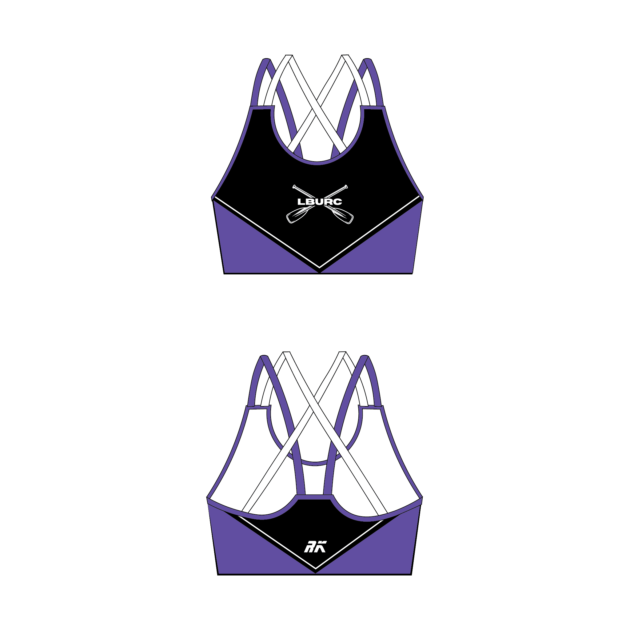 Leeds Beckett University Rowing Club Sports Bra