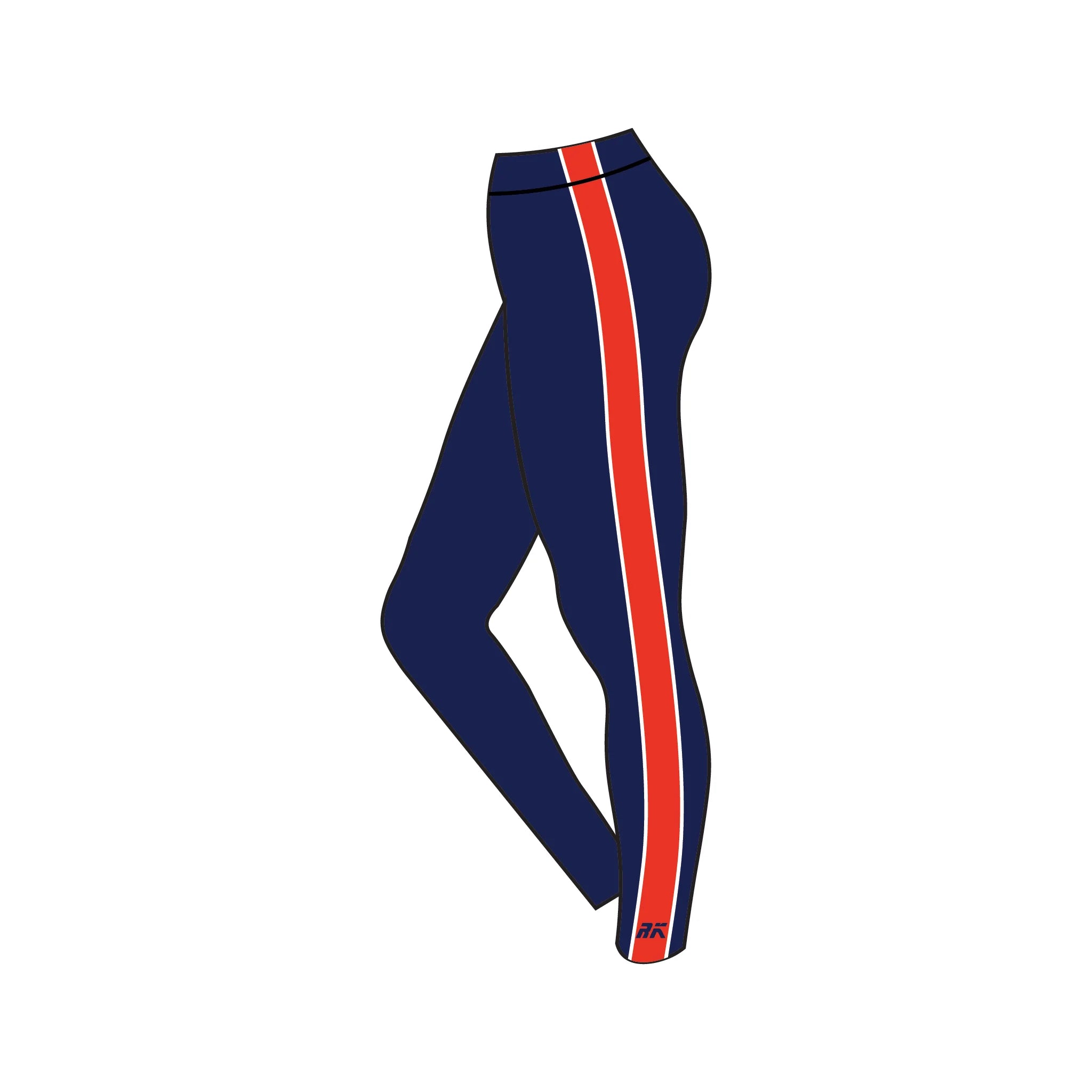 Ann Arbor Rowing Club Leggings 1
