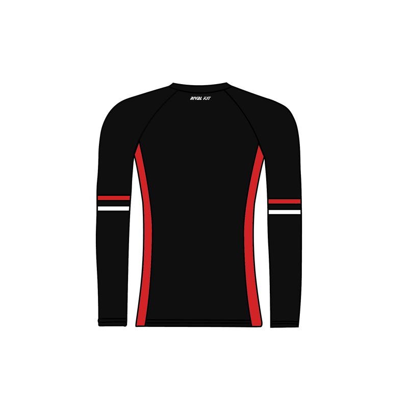 Cardiff University Rowing Club Long Sleeve Black Base Layer