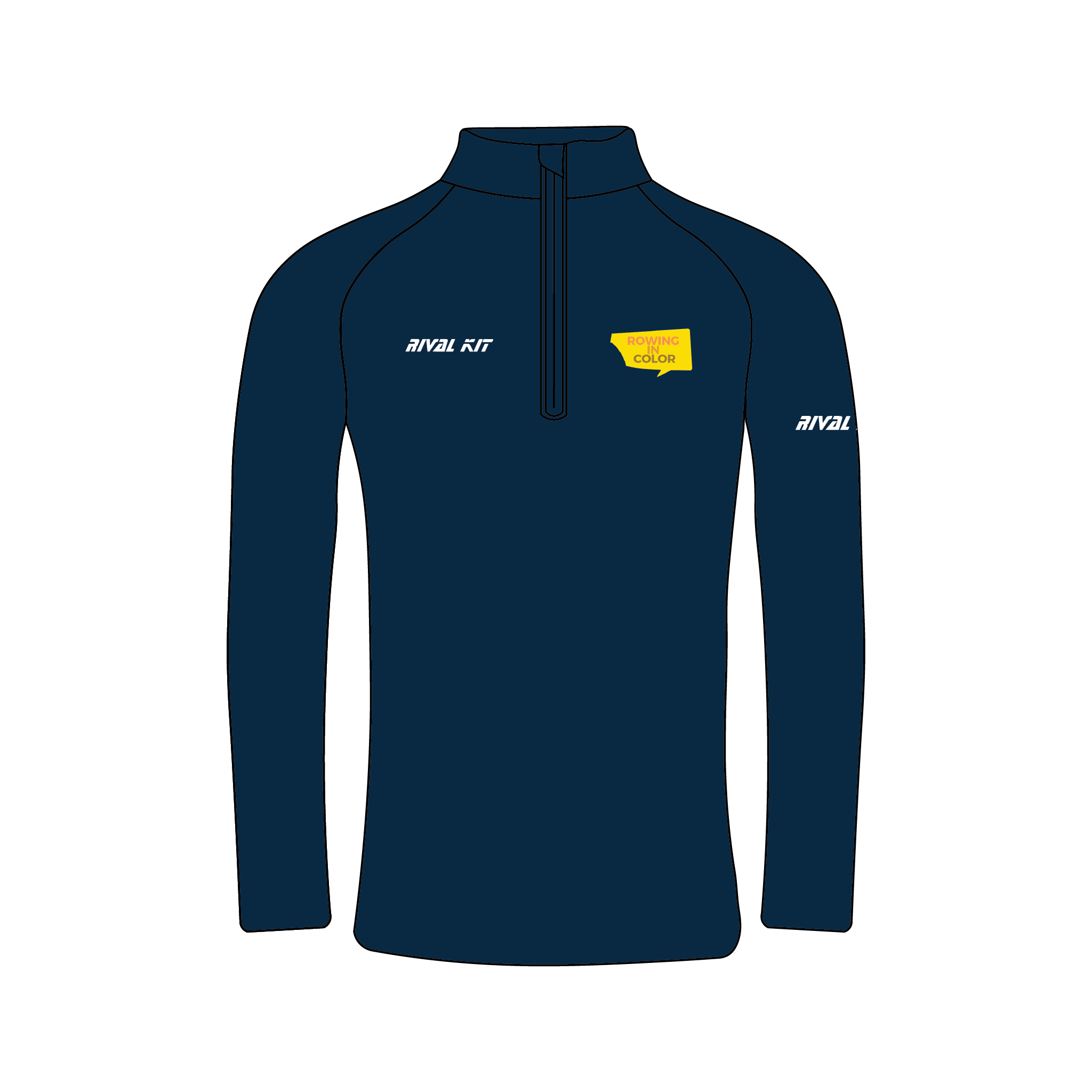 Rowing In Color Bespoke Q-Zip