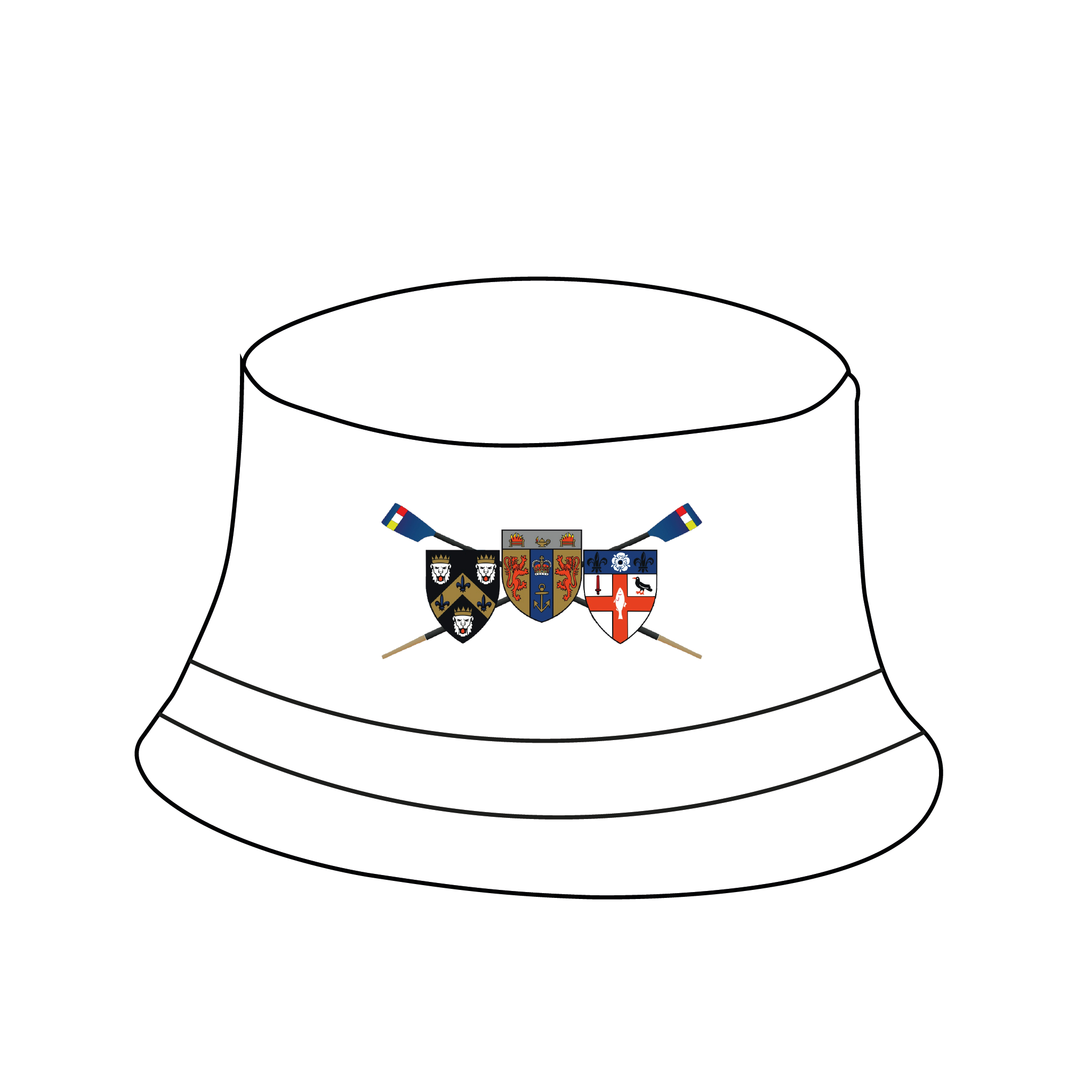 King's College London BC Reversible Bucket Hat