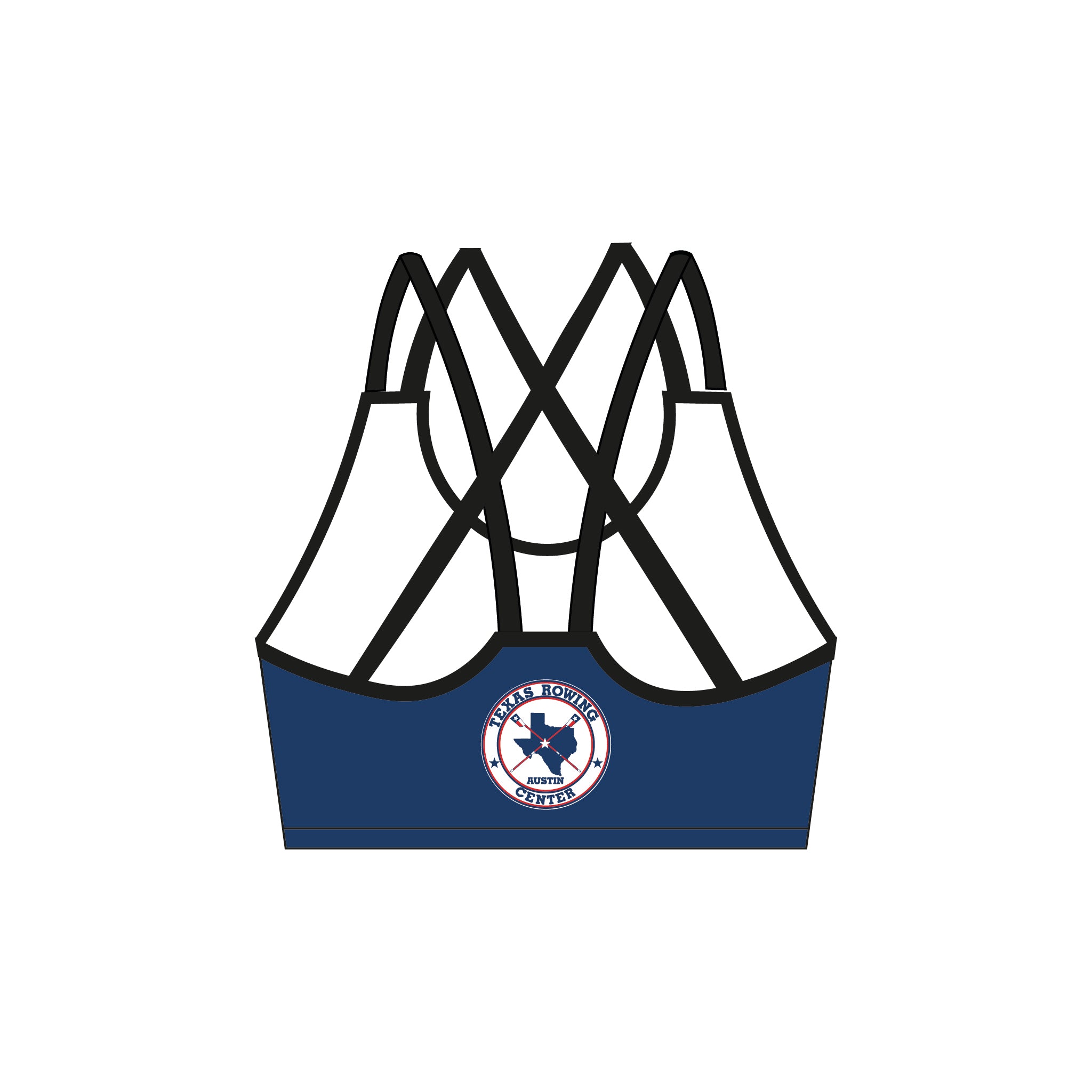 Texas Rowing Center Sports Bra