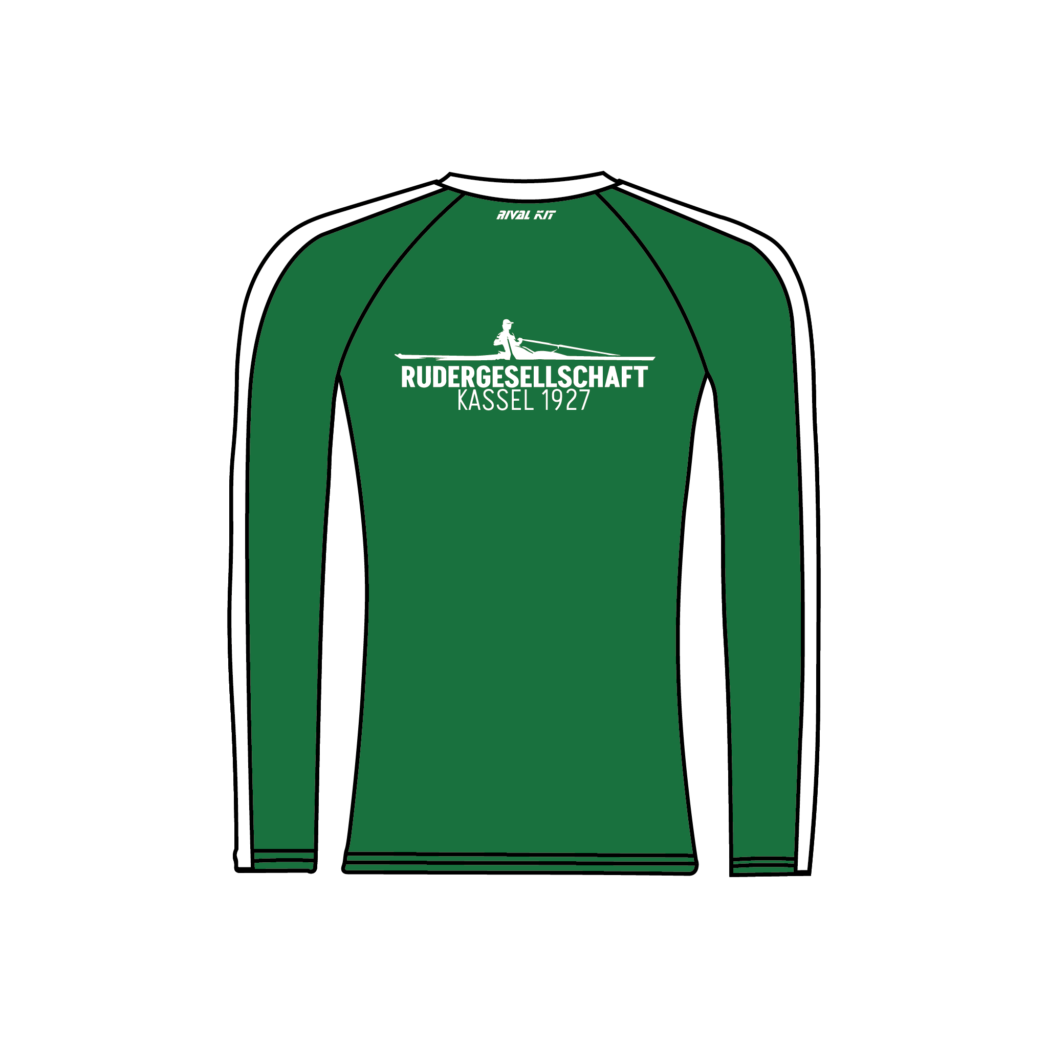Rudergesellschaft Kassel 1927 Long Sleeve Green Baselayer