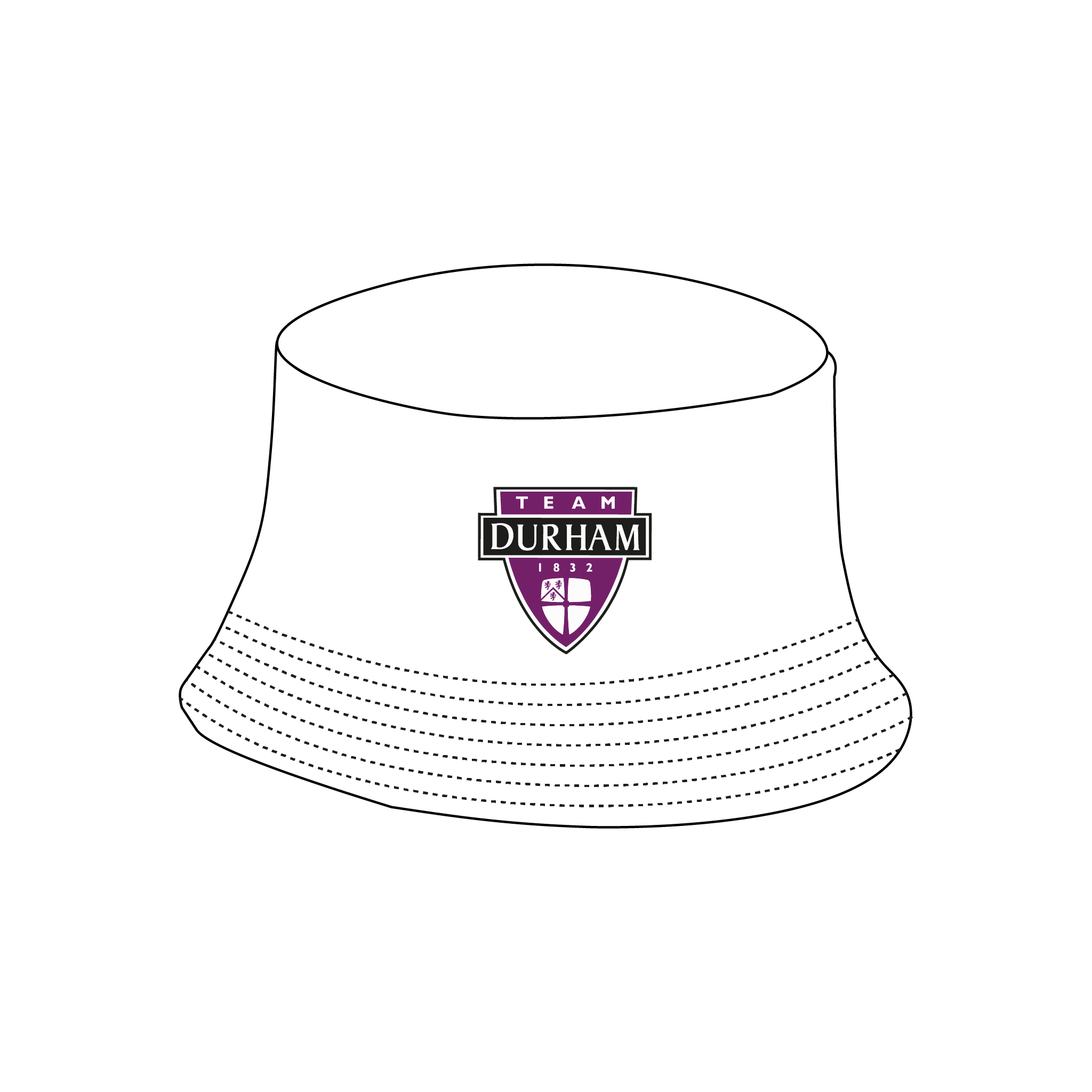 Durham University Rifle Club Reversible Bucket Hat