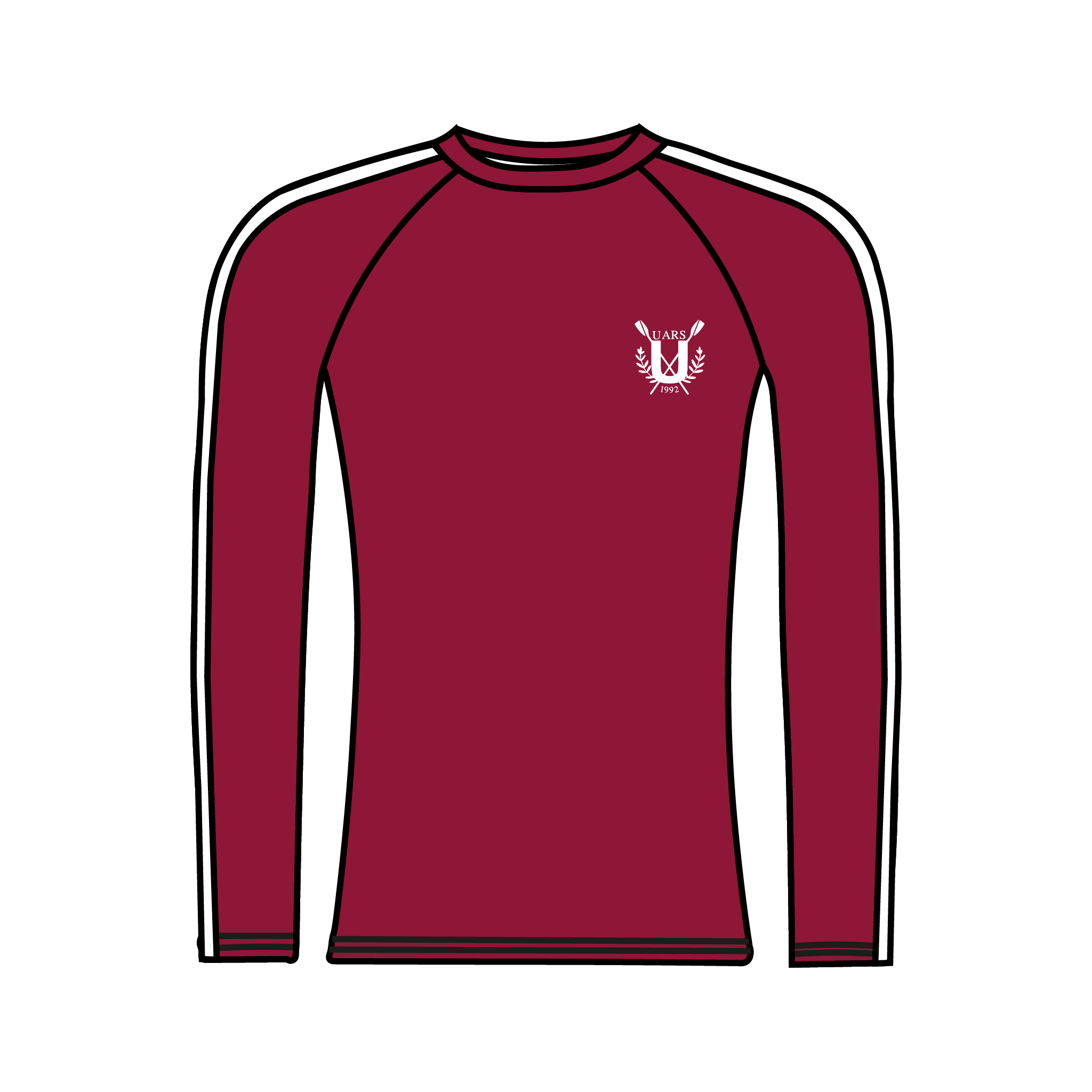 Uppsala Akademiska Roddars?llskap Long Sleeve Base Layer 2