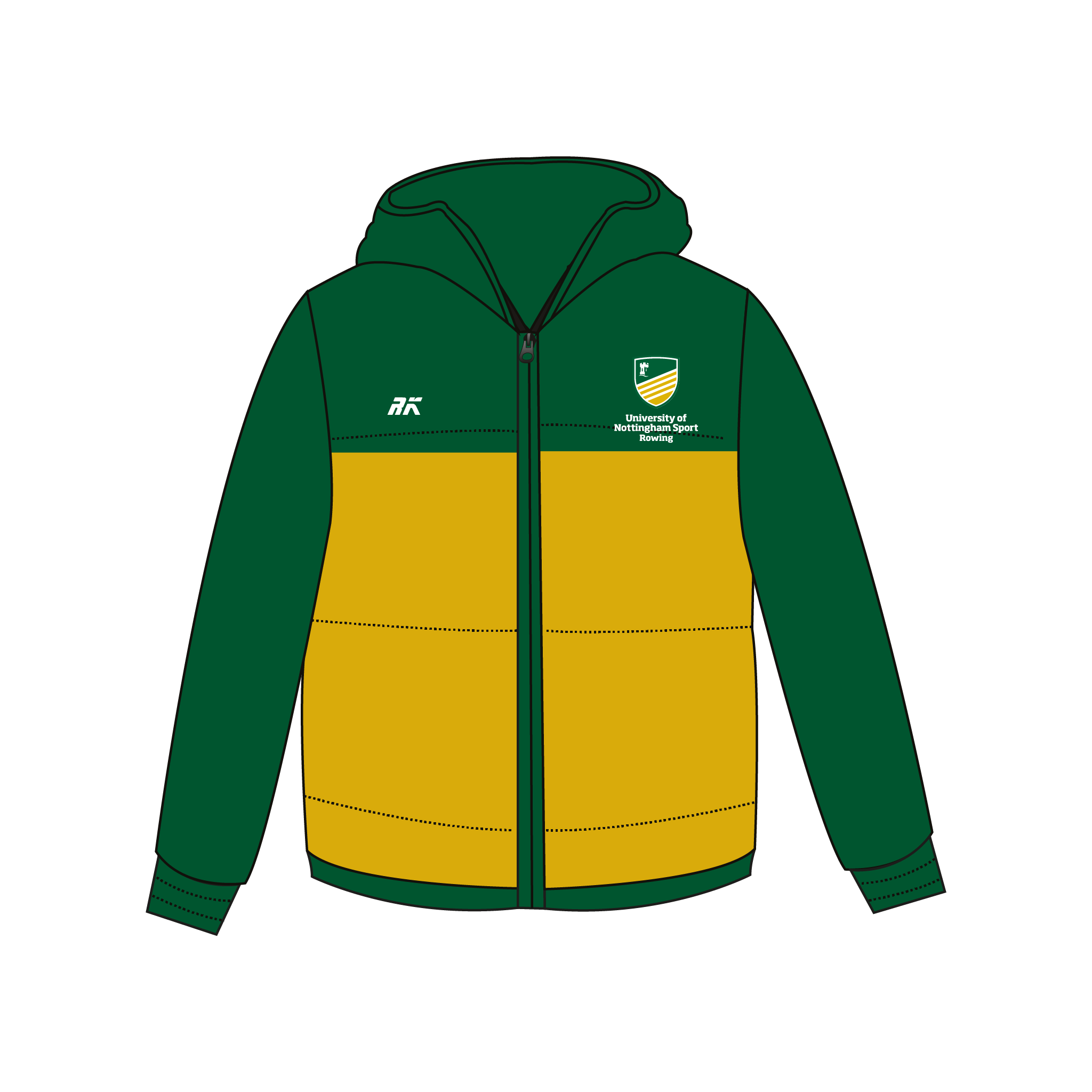 University of Nottingham BC Puffa Jacket