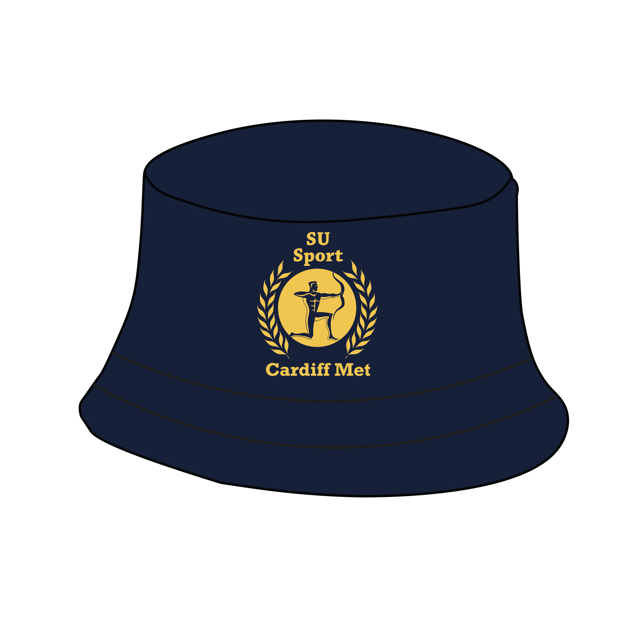 Cardiff Met Boat Club Reversible Bucket Hat