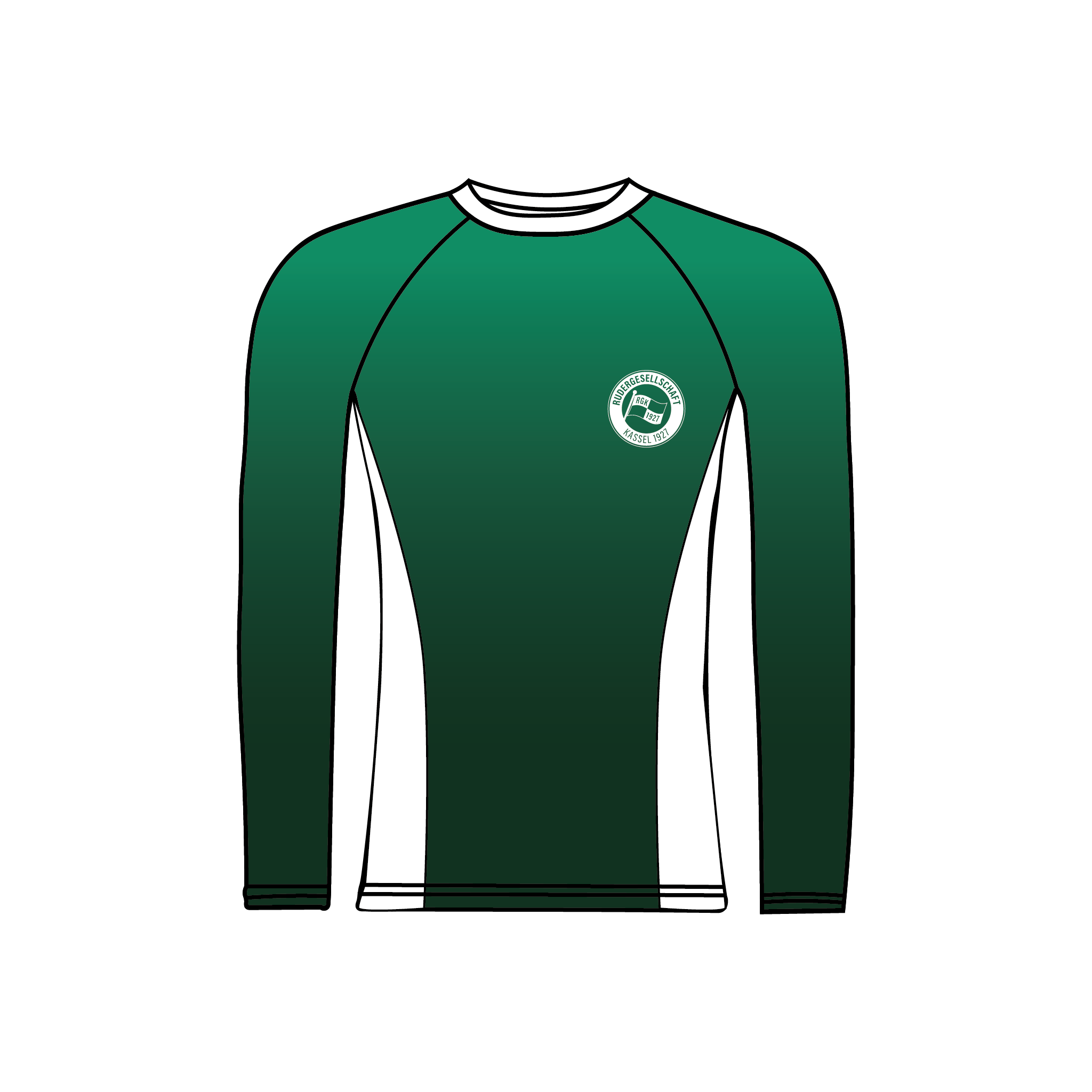 Rudergesellschaft Kassel 1927 Long Sleeve Gradient Baselayer
