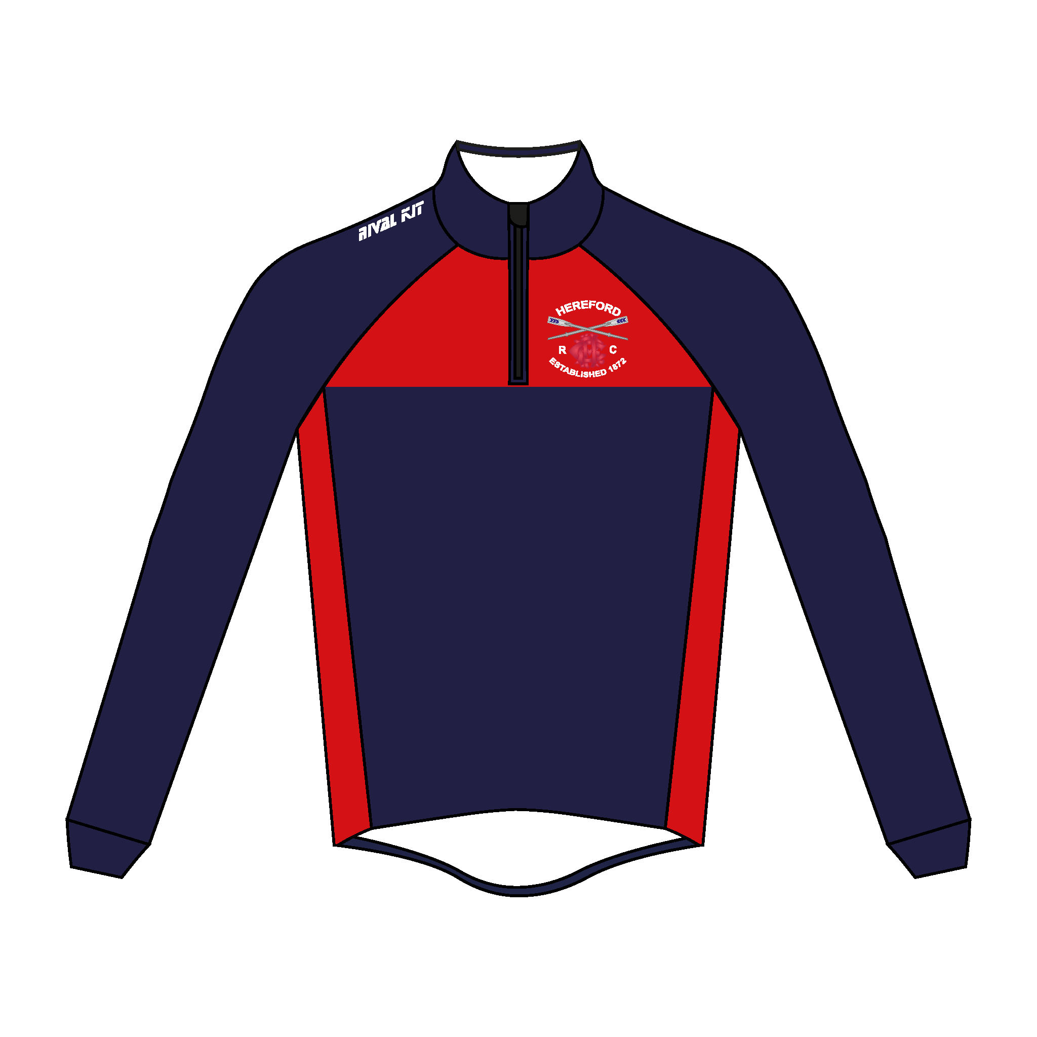 Hereford Rowing Club Thermal Splash Jacket – Rivalkit USA