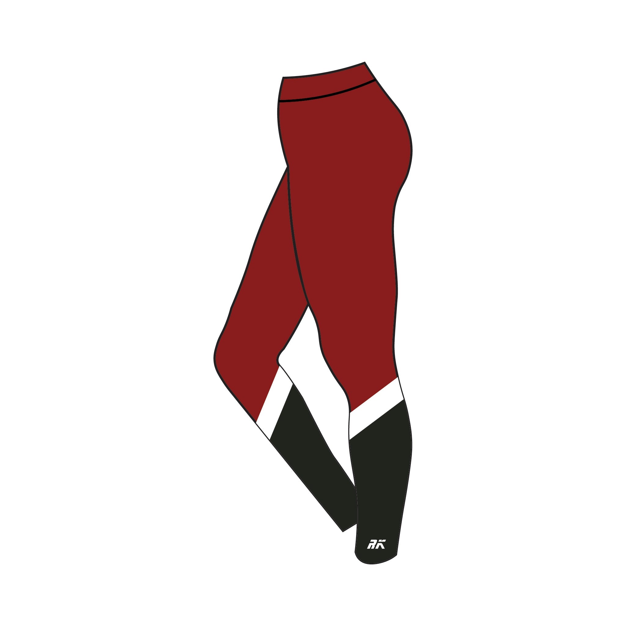 University of Massachusetts Men's Rowing Leggings 3