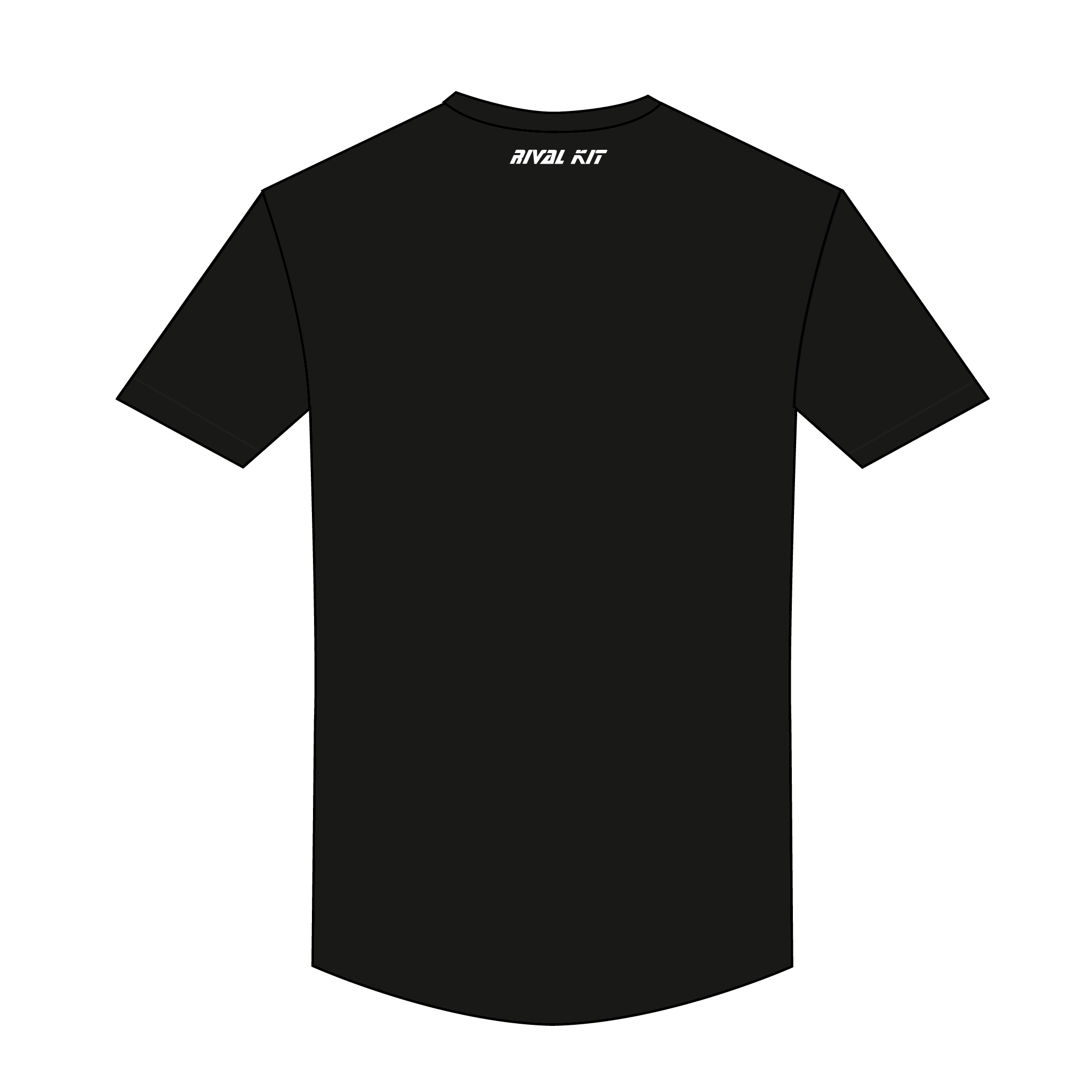 Portelthen & District Pipe Band Black Gym T-Shirt
