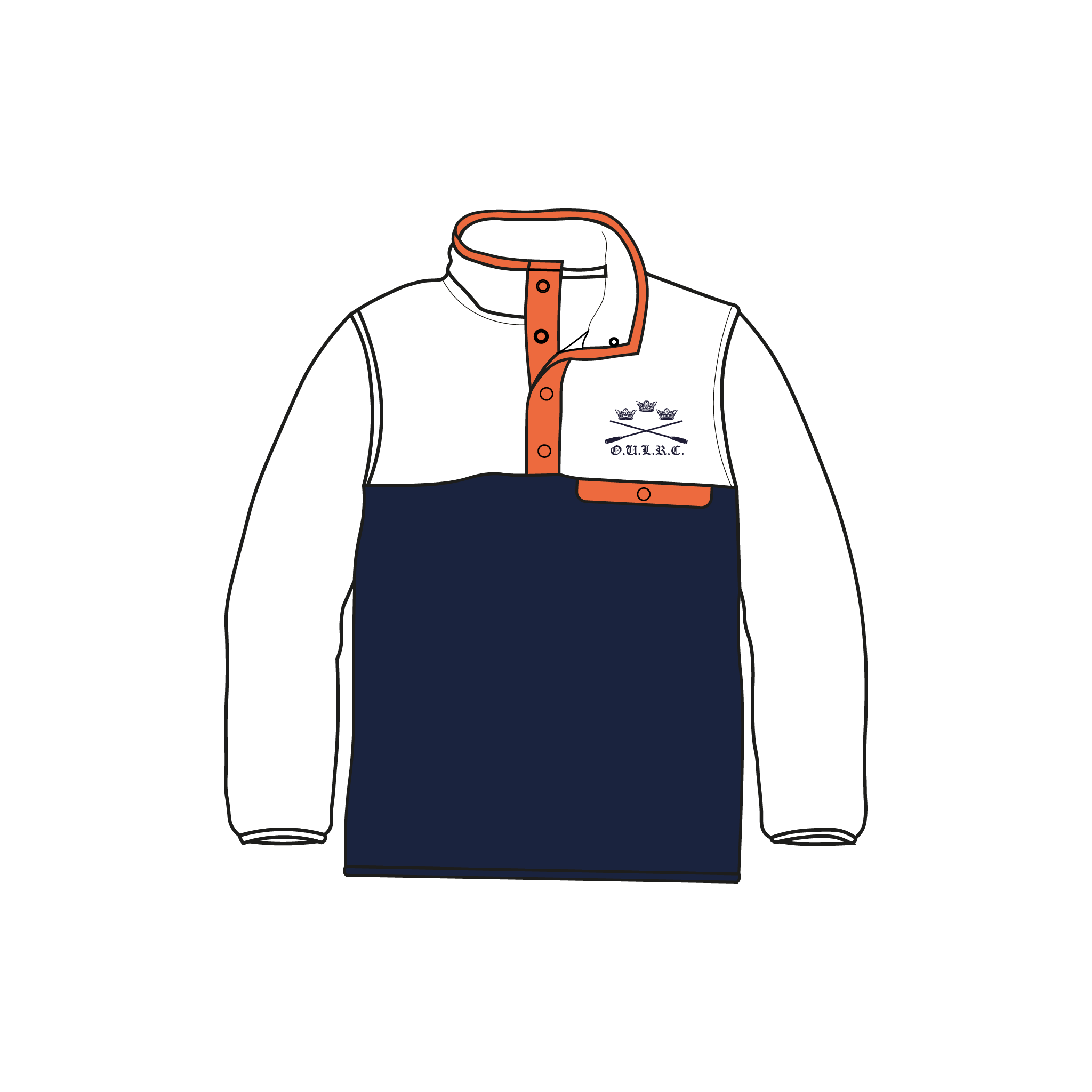 Oxford University Lightweight Rowing Club Pocket Fleece