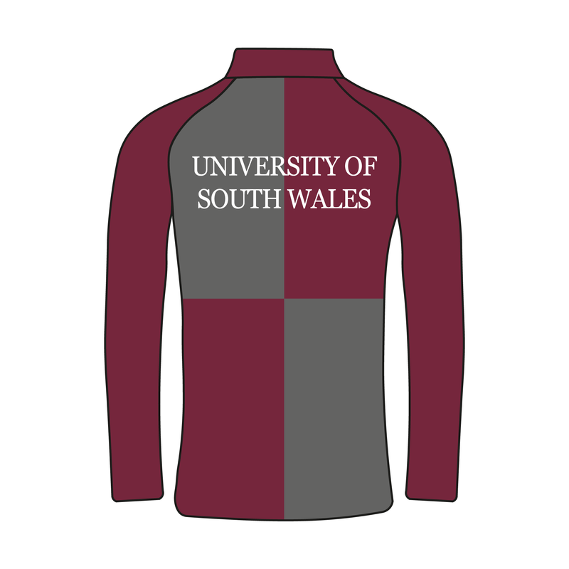 University of South Wales Rowing Club Pattern Bespoke Q-Zip