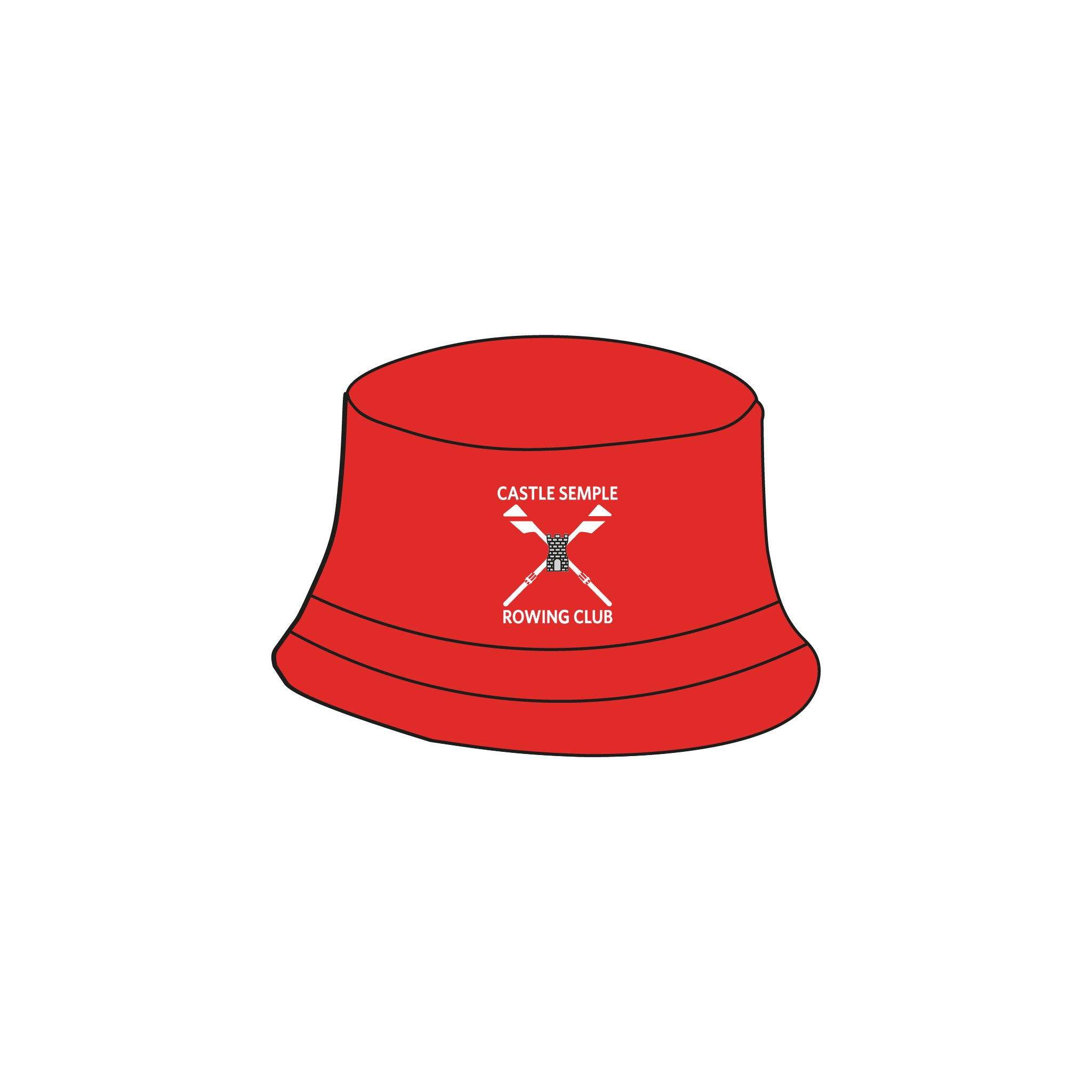 Castle Semple Rowing Club Reversible Bucket Hat