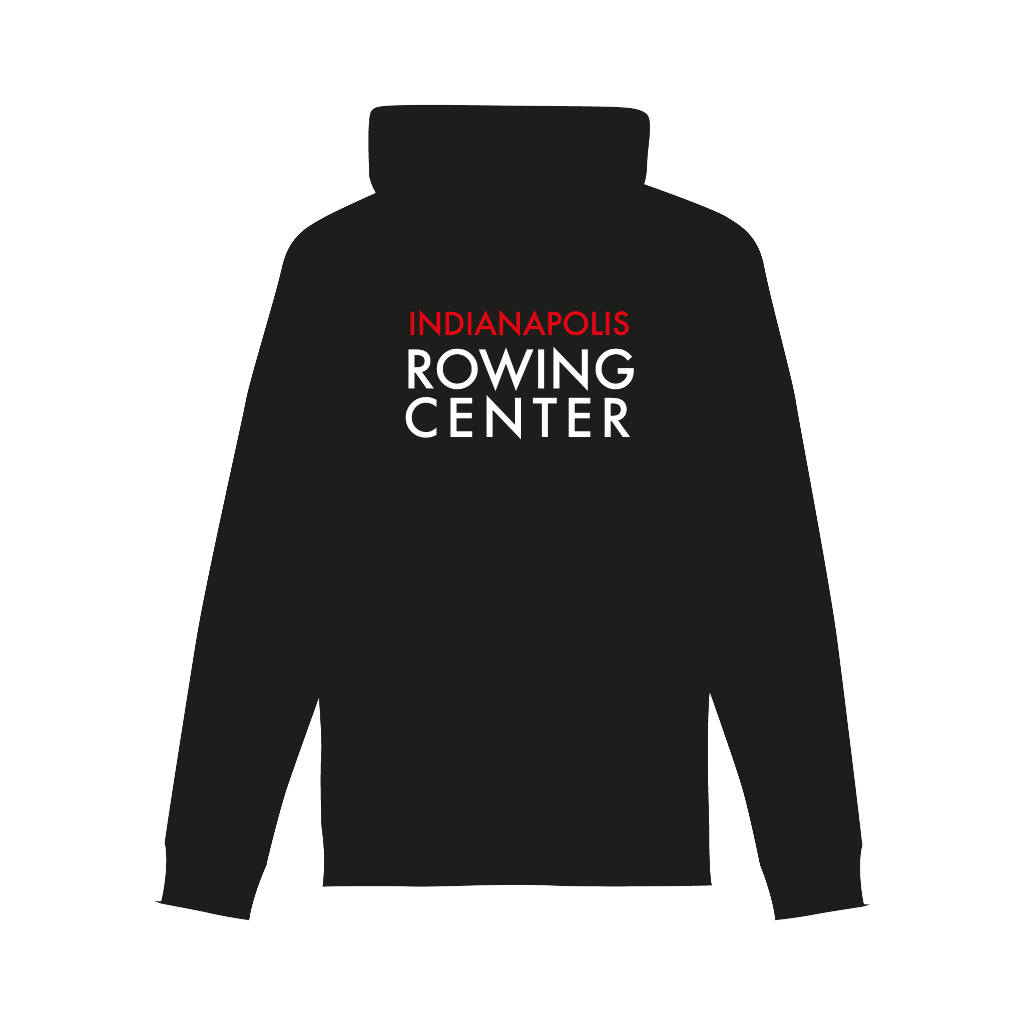 Indianapolis Rowing Center Black Hoodie