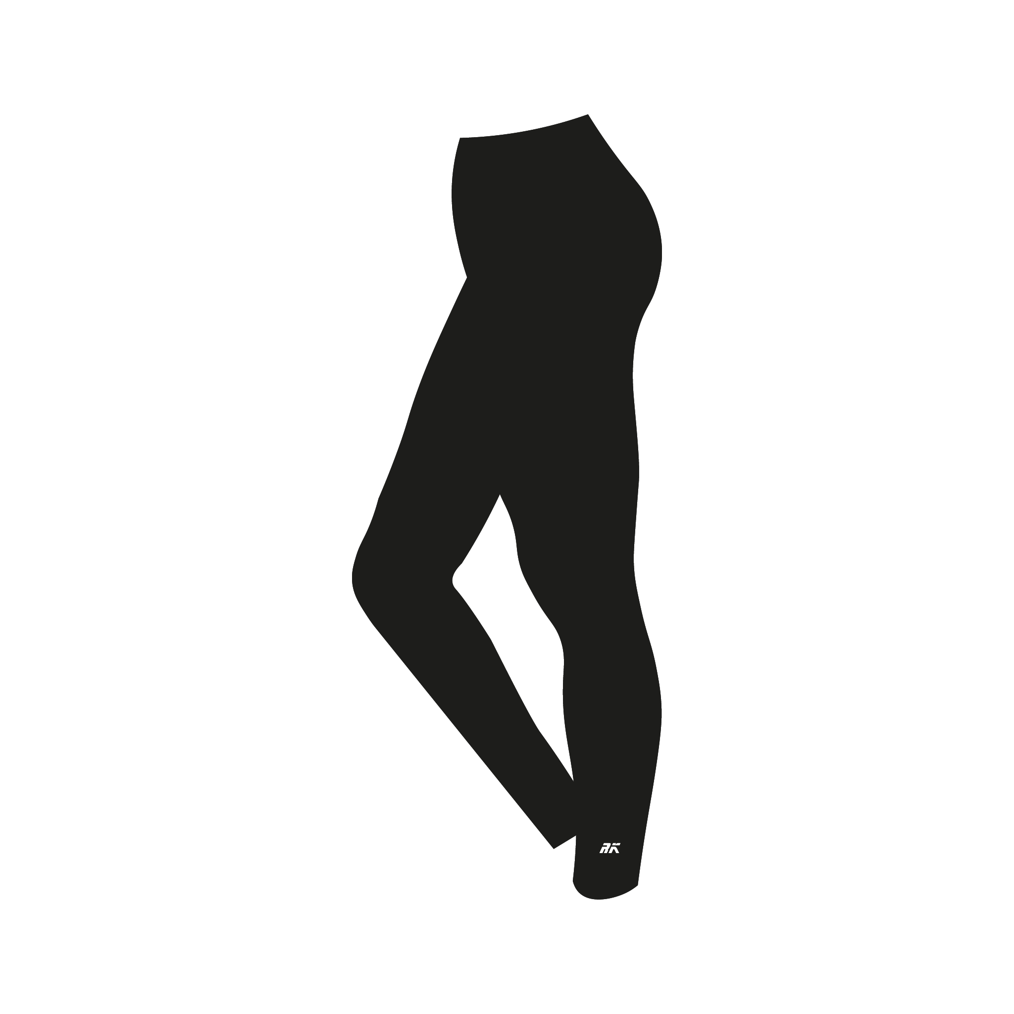 Indianapolis Rowing Center Black Leggings