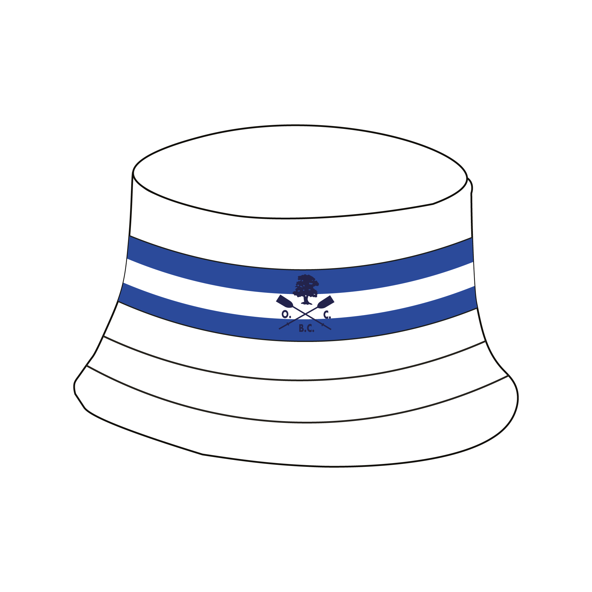 Old Canfordian Boat Club Reversible Bucket Hat
