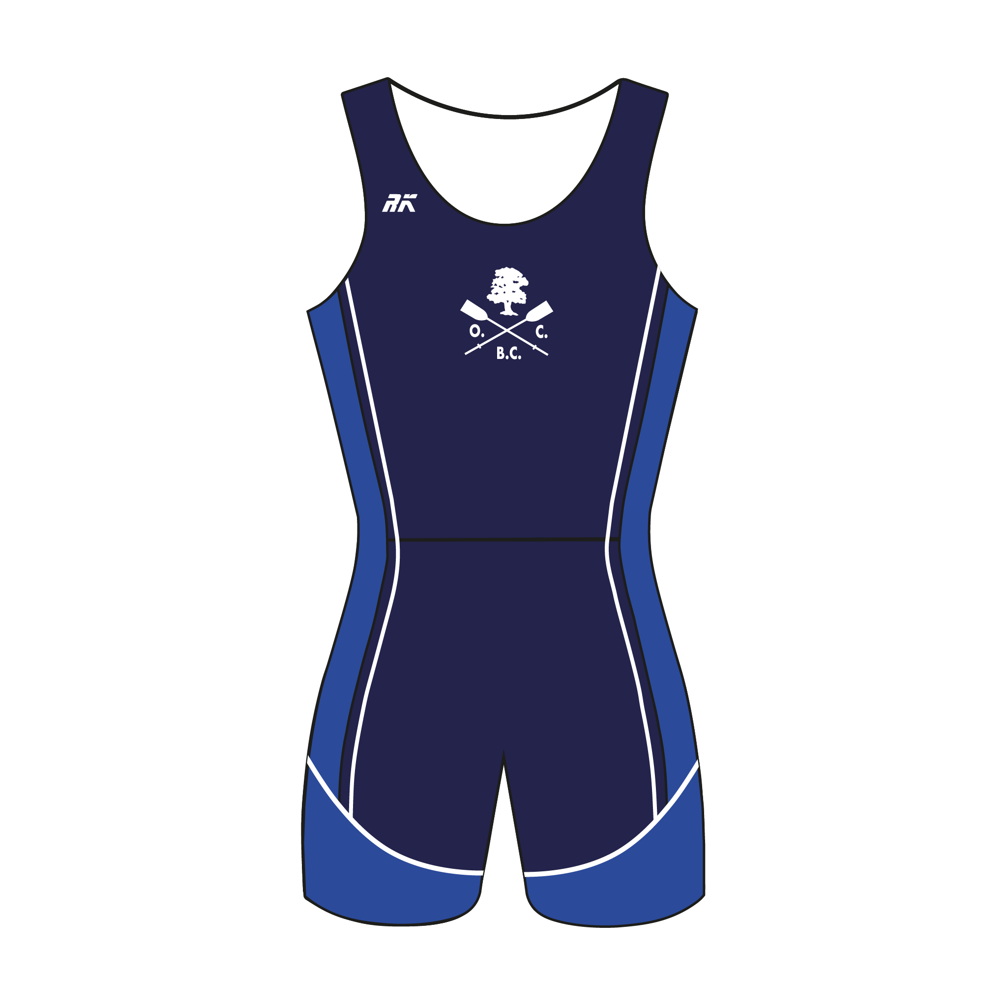 Old Canfordian Boat Club Navy, Blue and White AIO