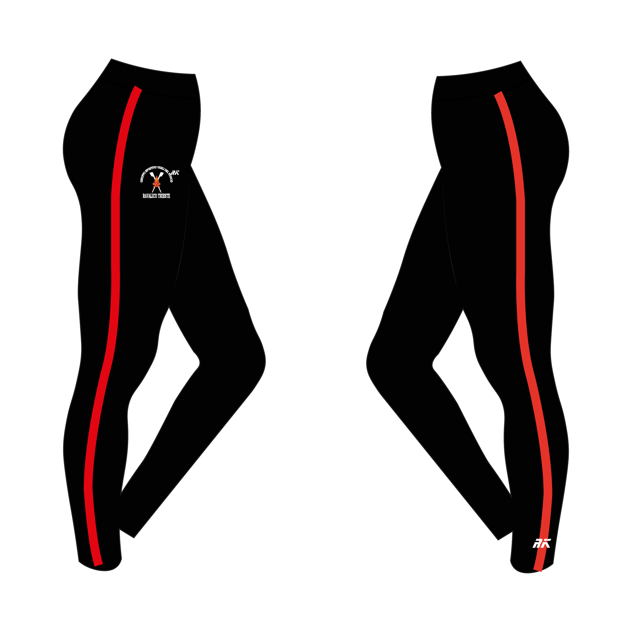 Trieste Firefighter's Rowing Club Leggings